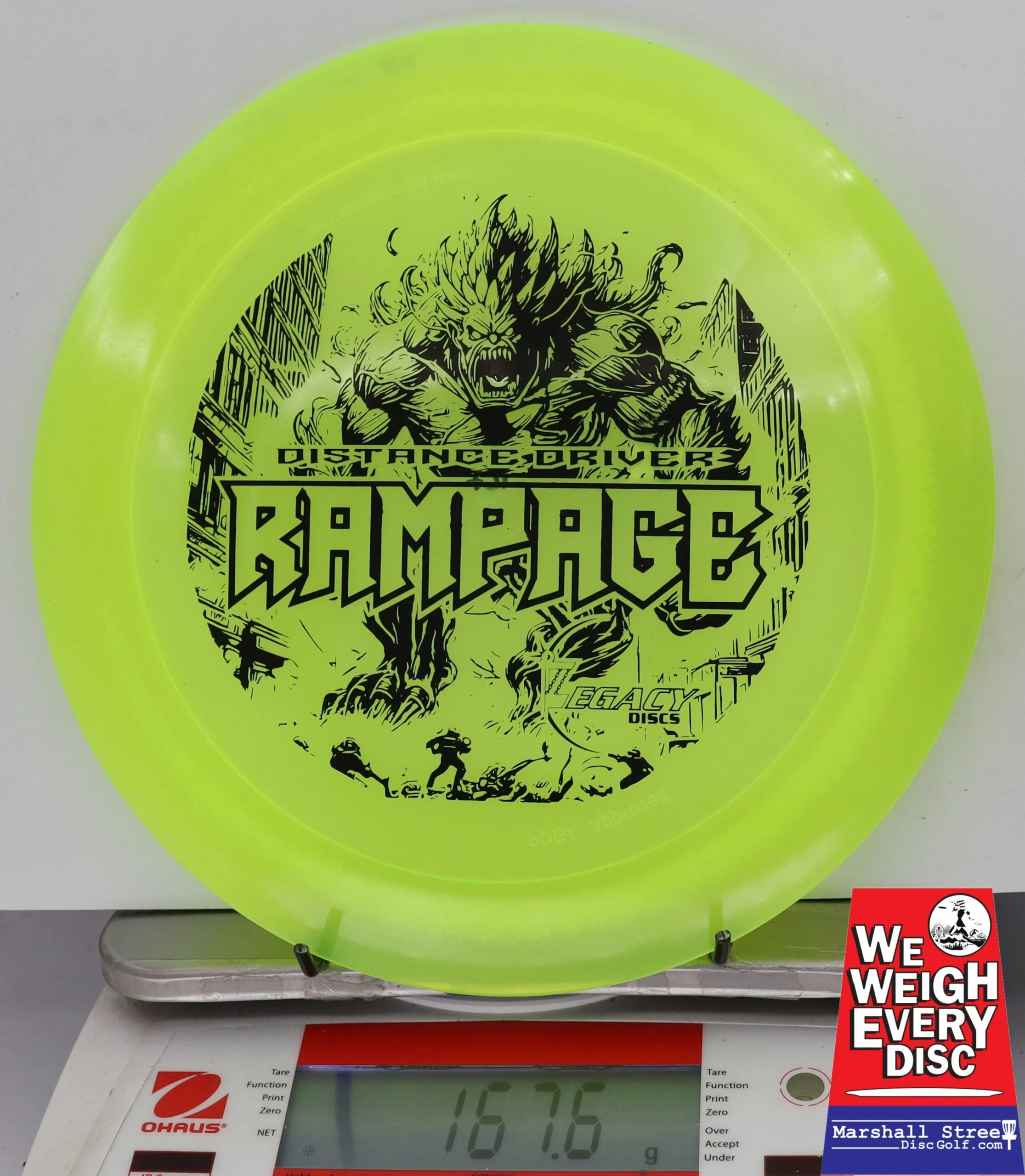 138816 Pinnacle Rampage, 1st Run - #03 NYellow, 168