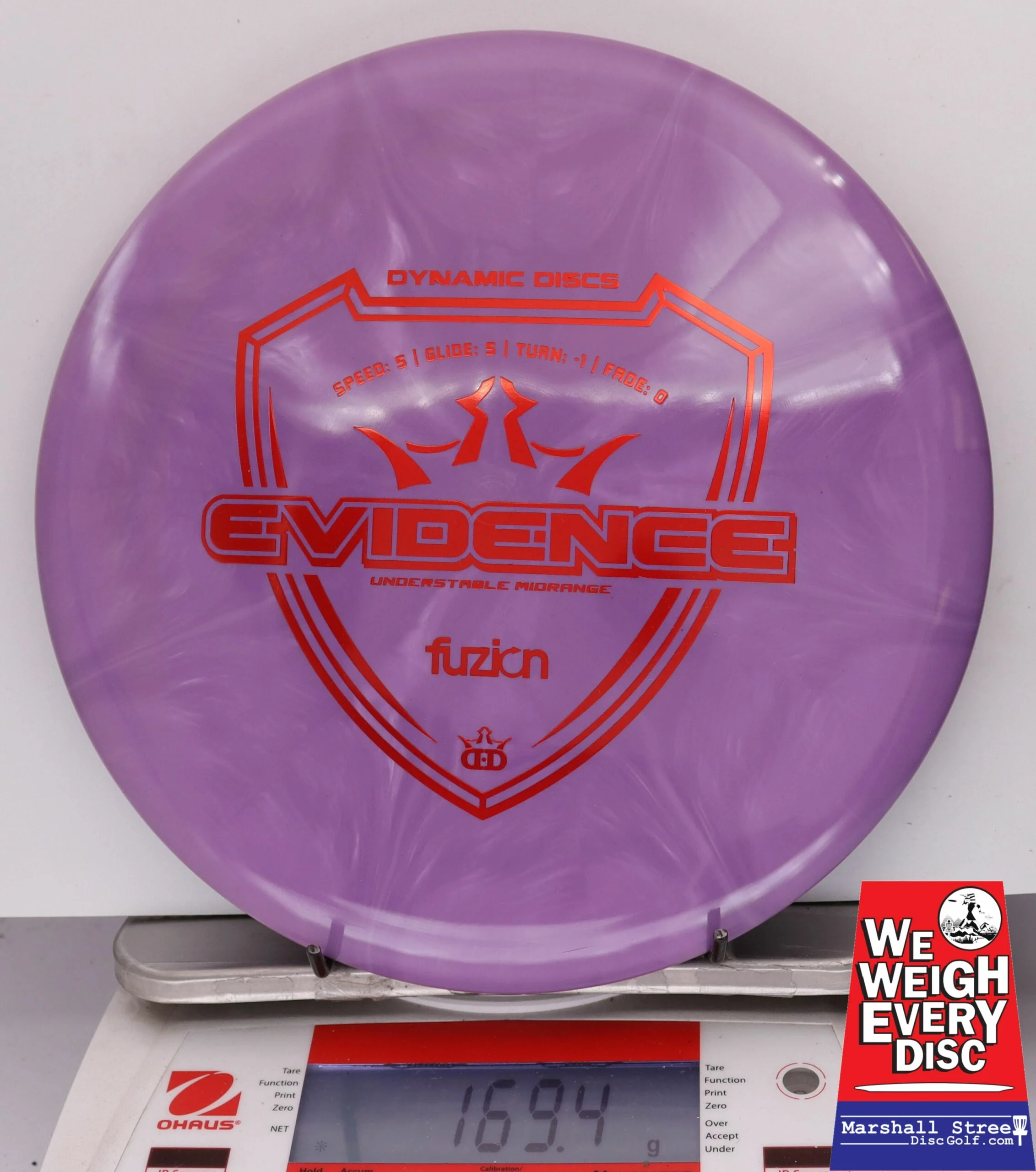 139487 Fuzion Burst Evidence - #36 Purple, 169