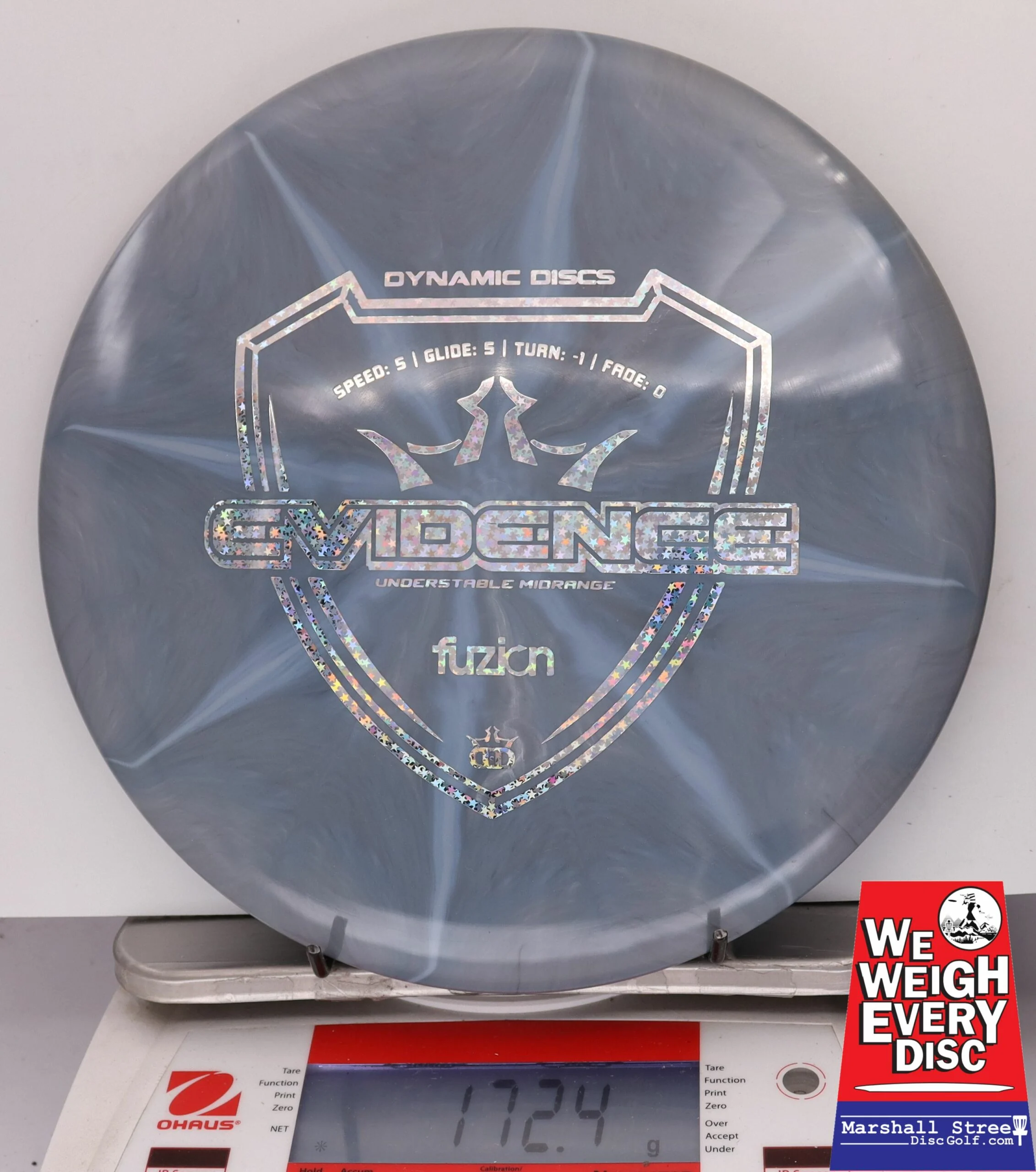 139496 Fuzion Burst Evidence - #45 Gray, 172