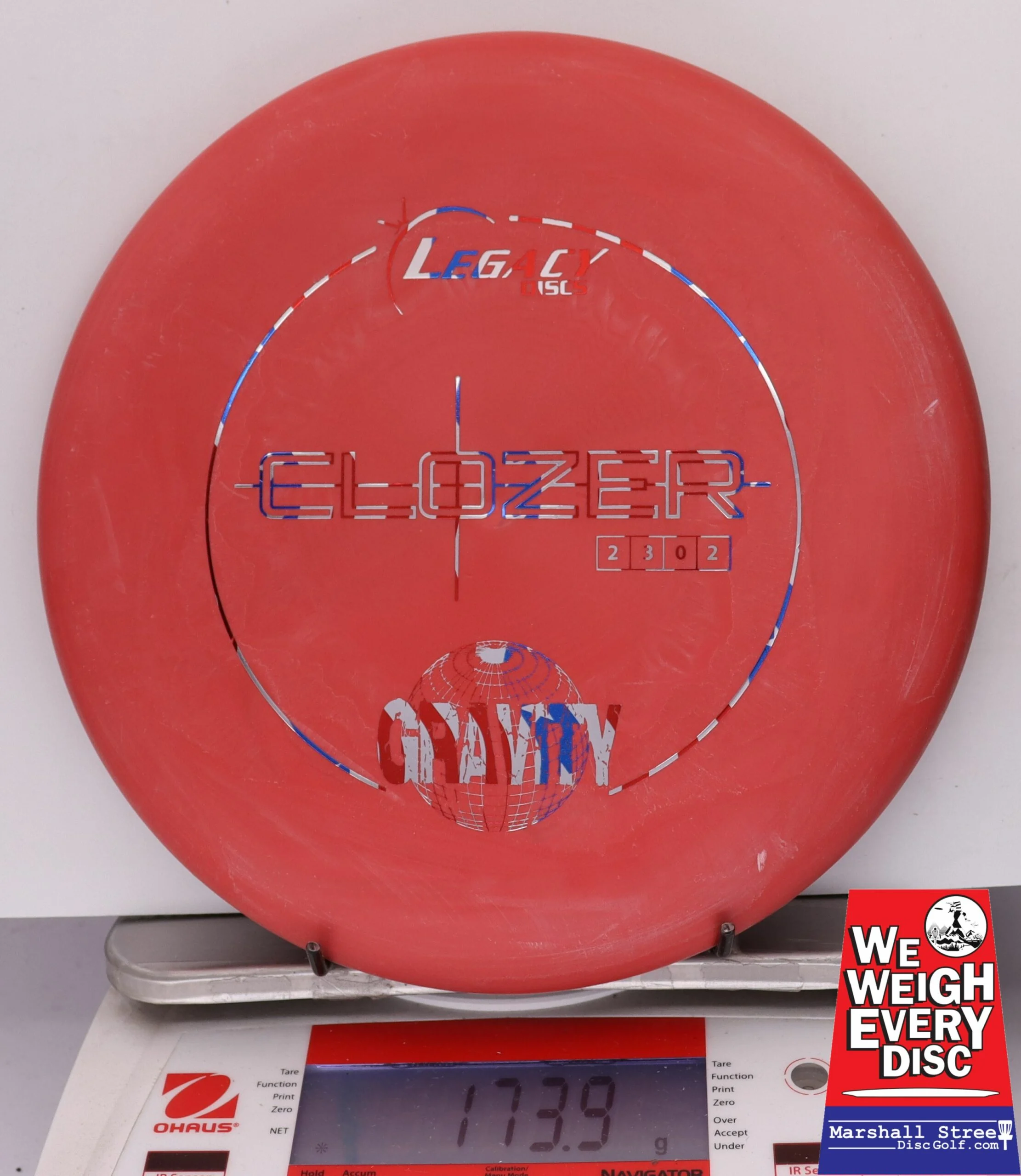 139609 Gravity Clozer - #10 Red, 174