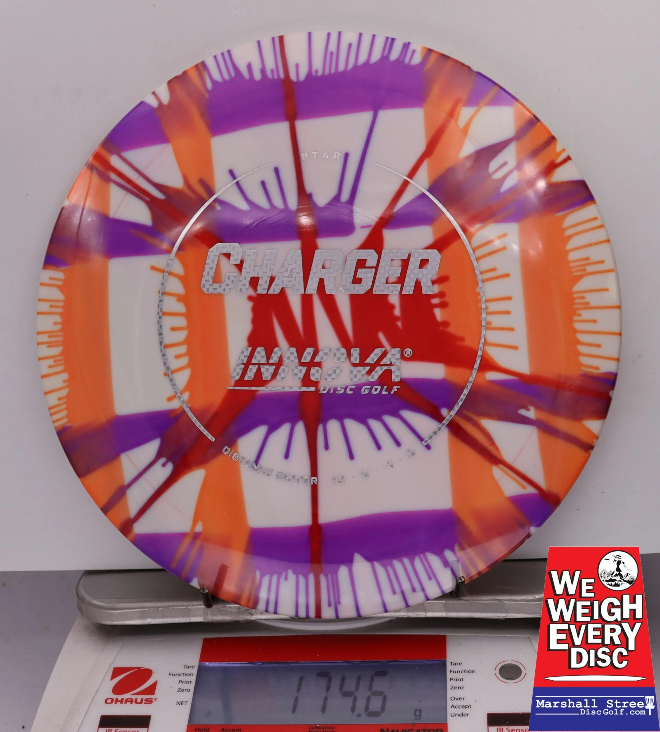 140358 Tie-Dye Star Charger - #01 Tie-Dye, 175
