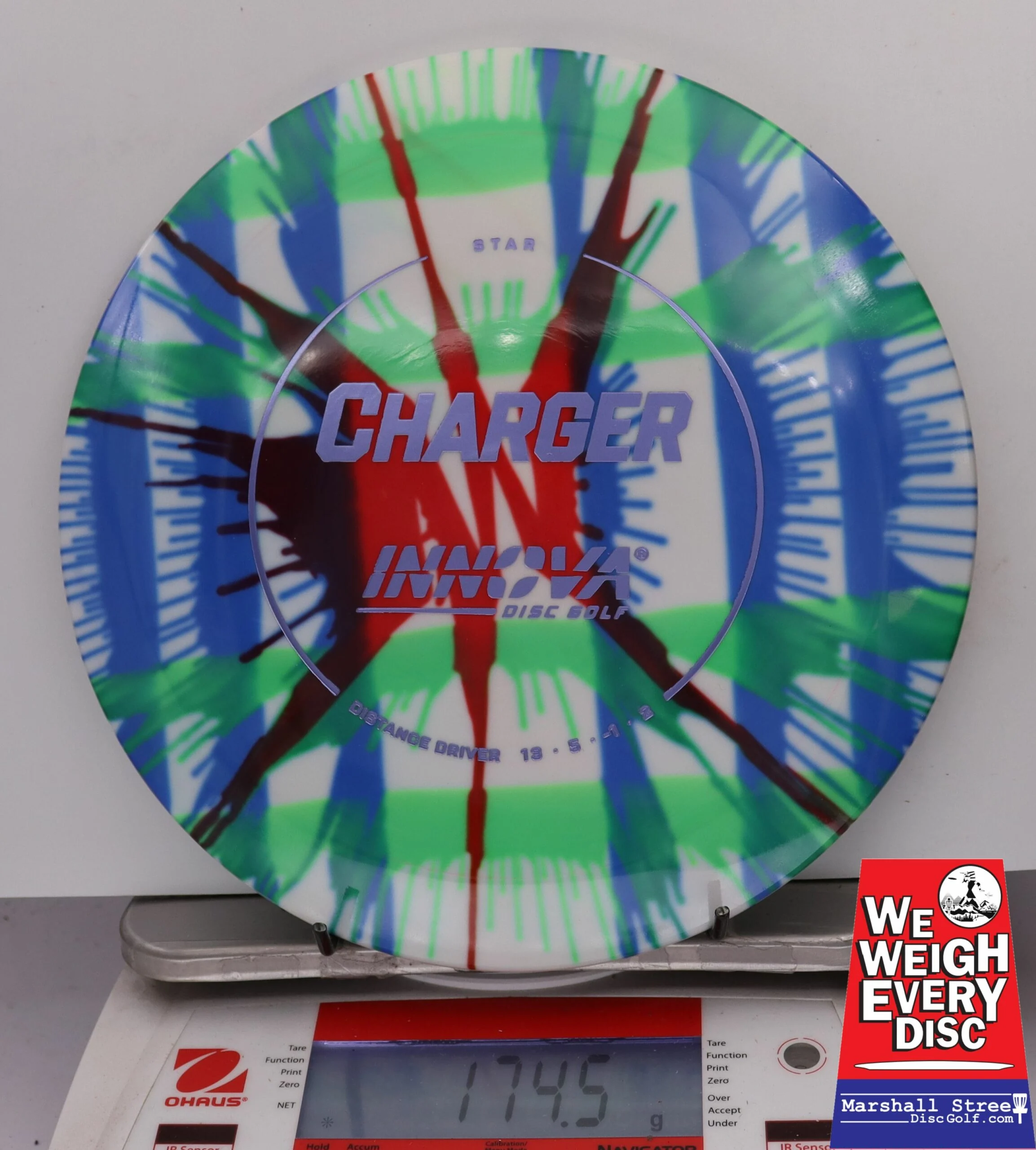 140359 Tie-Dye Star Charger - #02 Tie-Dye, 175