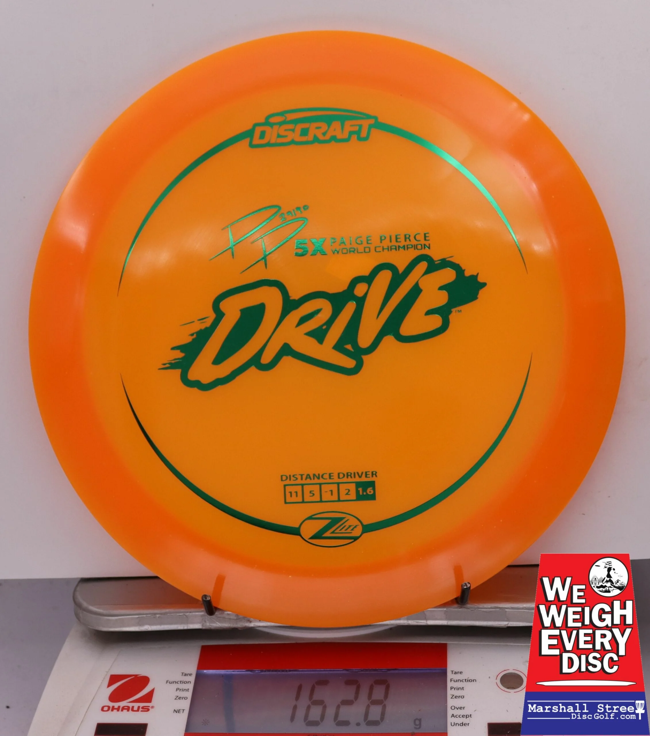 143370 Z Lite Drive, Paige Pierce 5x - #21 Orange, 163