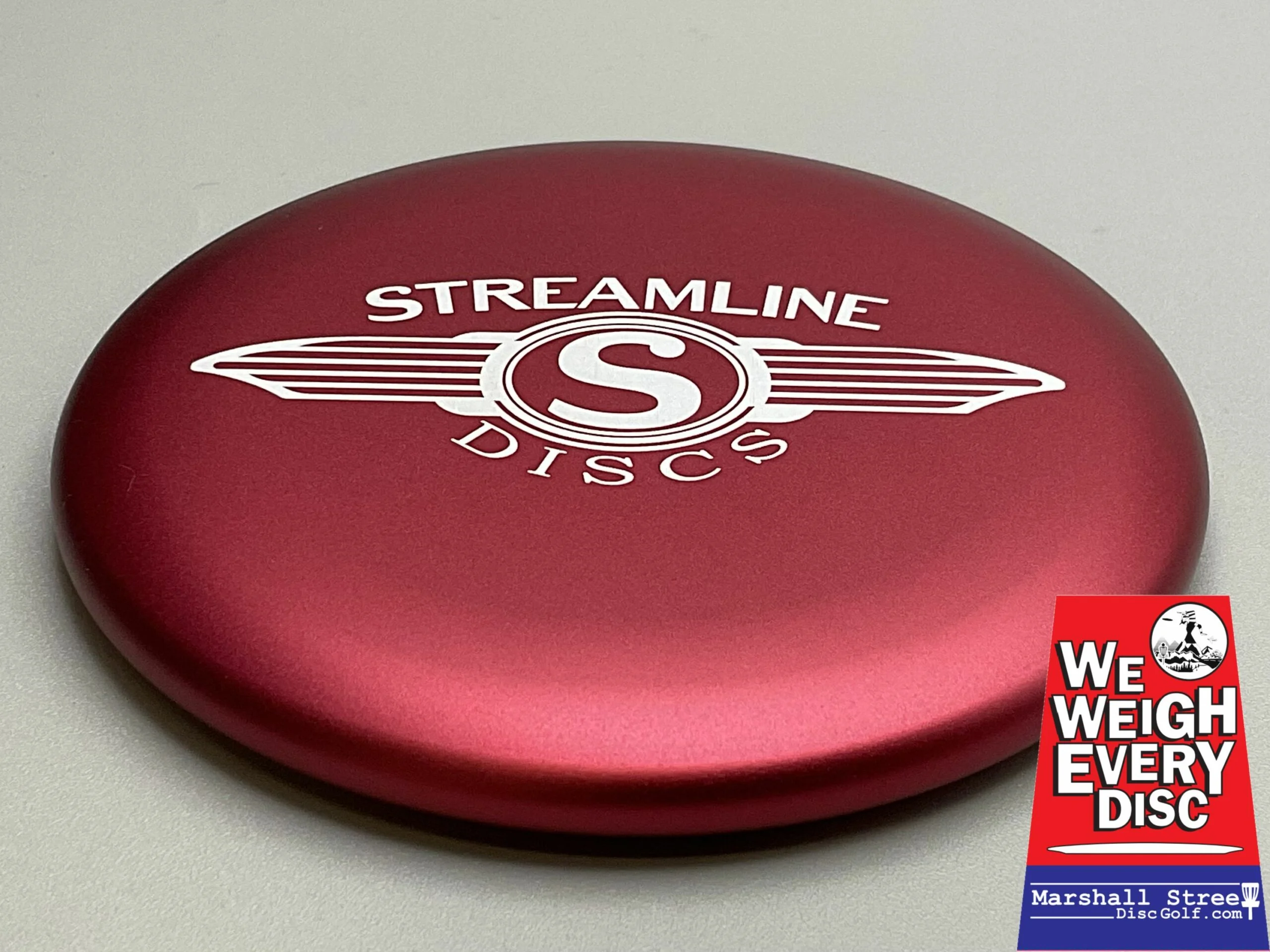 143803 Streamline Metal Mini, Large Putter - Red