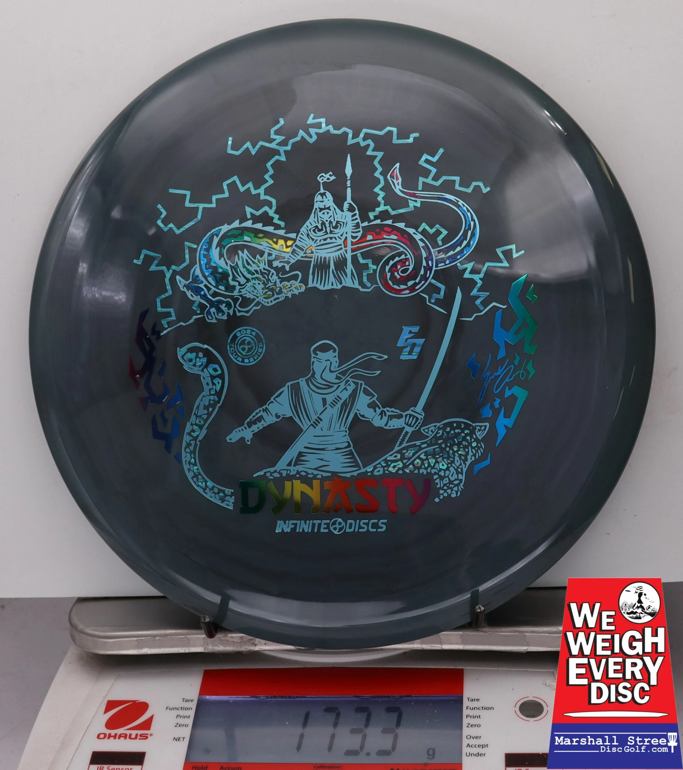 146949 Swirly S-Blend Dynasty, Eric Oakley 2024 - #18 Gray, 173