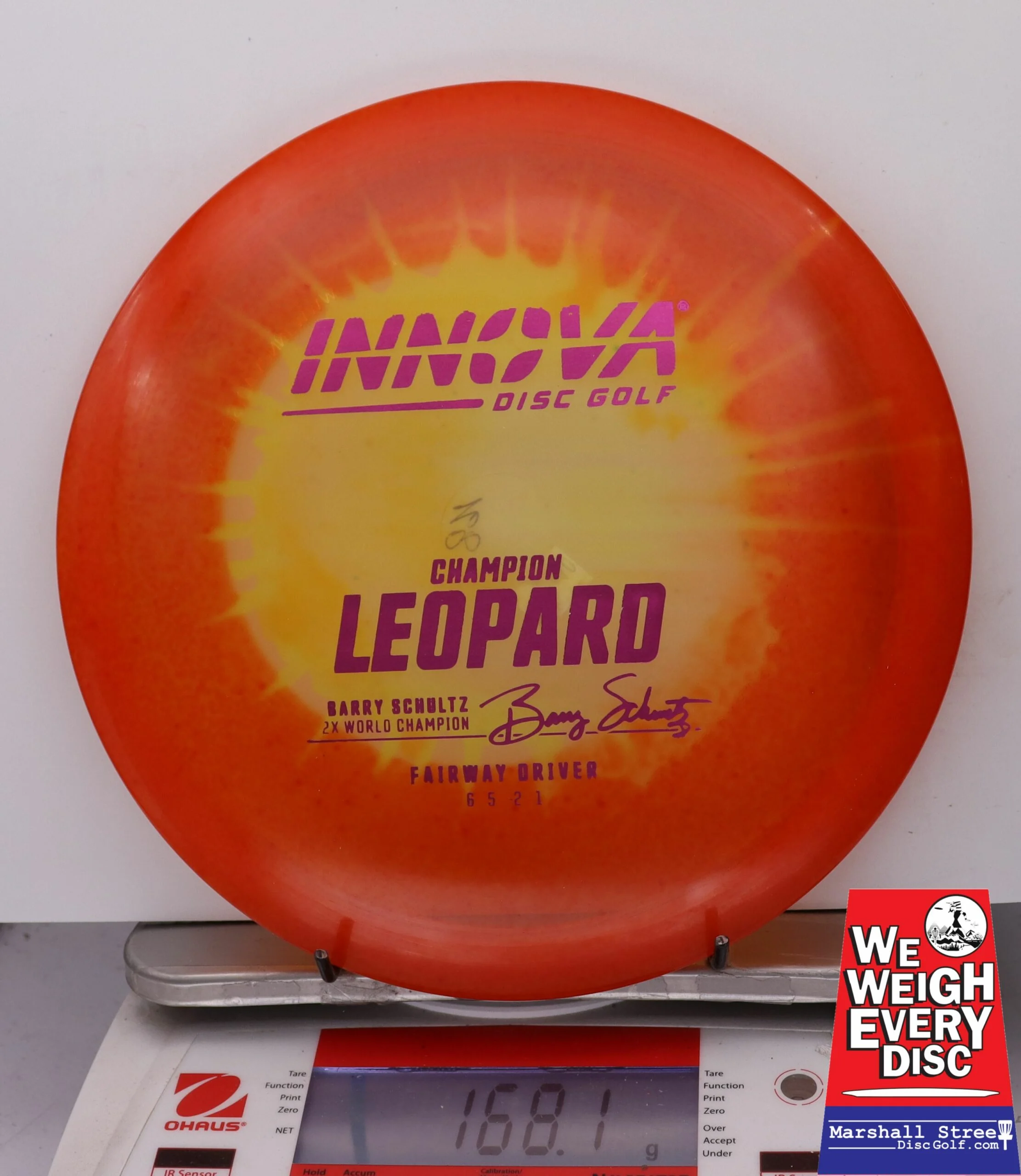 147422 Tie-Dye Champion Leopard, Barry Schultz 2X - #55 Tie-Dye, 168