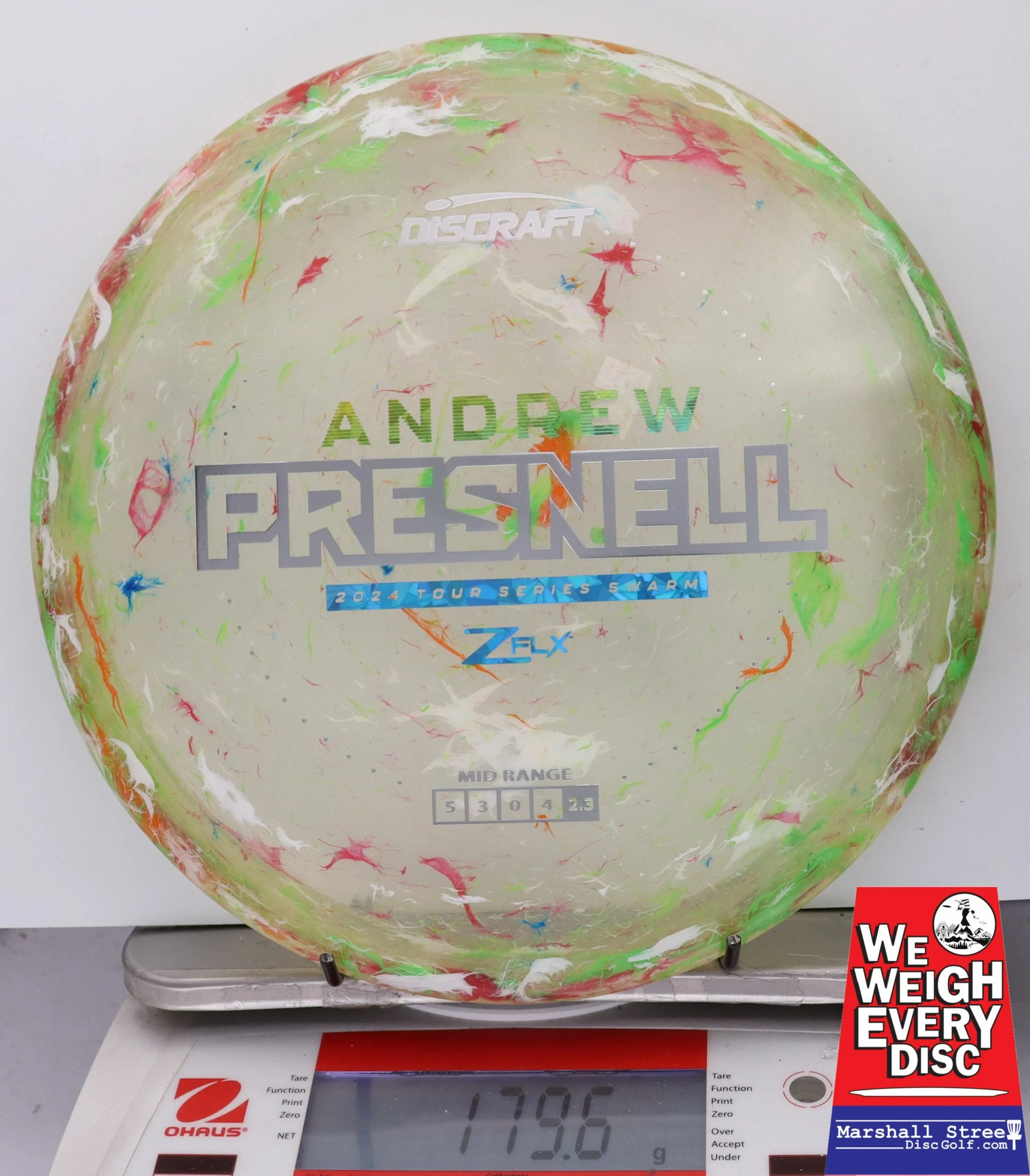 148261 Z FLX Jawbreaker Swarm, Andrew Presnell Tour Series '24 - #76 GrnWhtRdO, 180