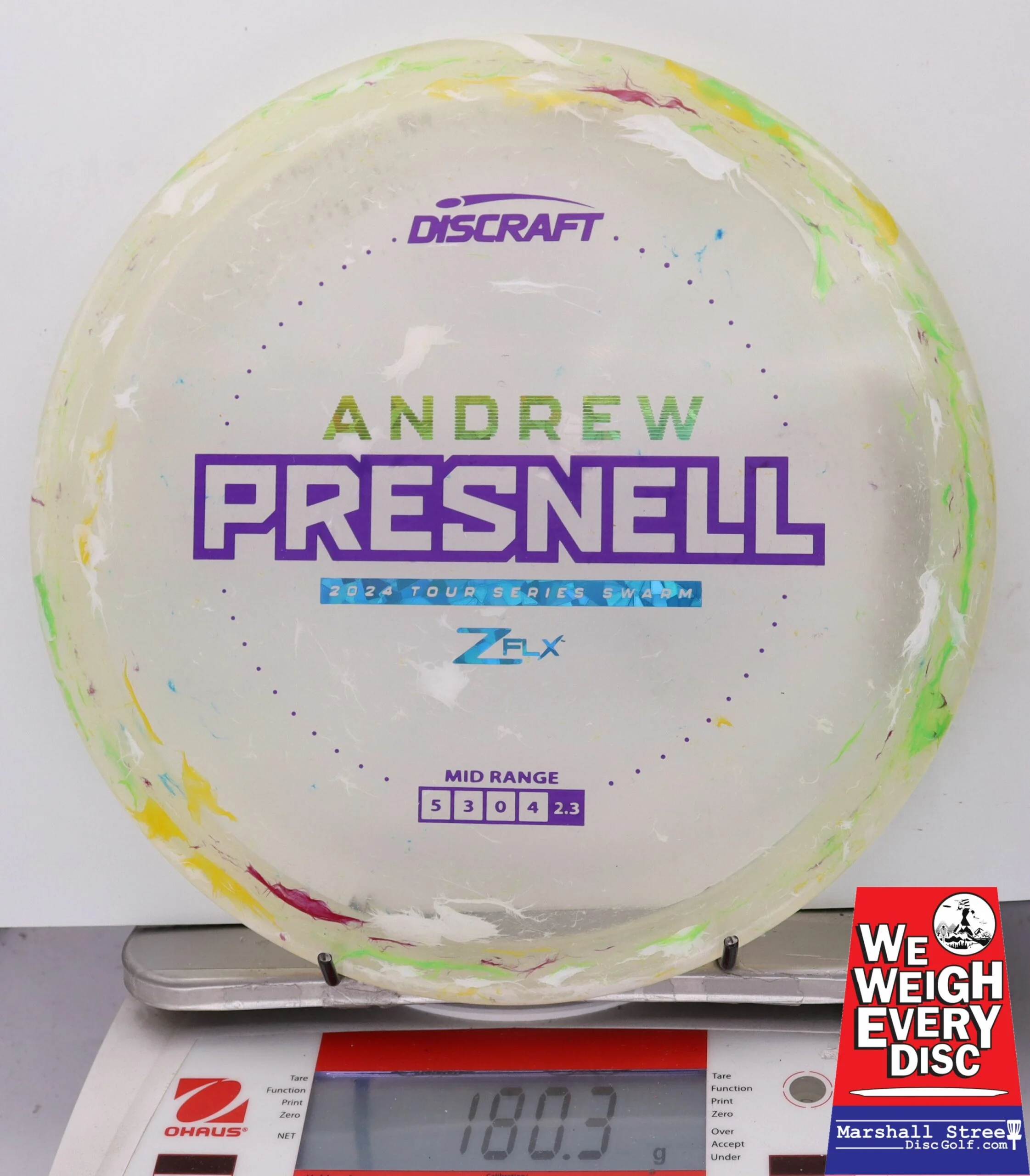 148262 Z FLX Jawbreaker Swarm, Andrew Presnell Tour Series '24 - #77 WhtGreen, 180