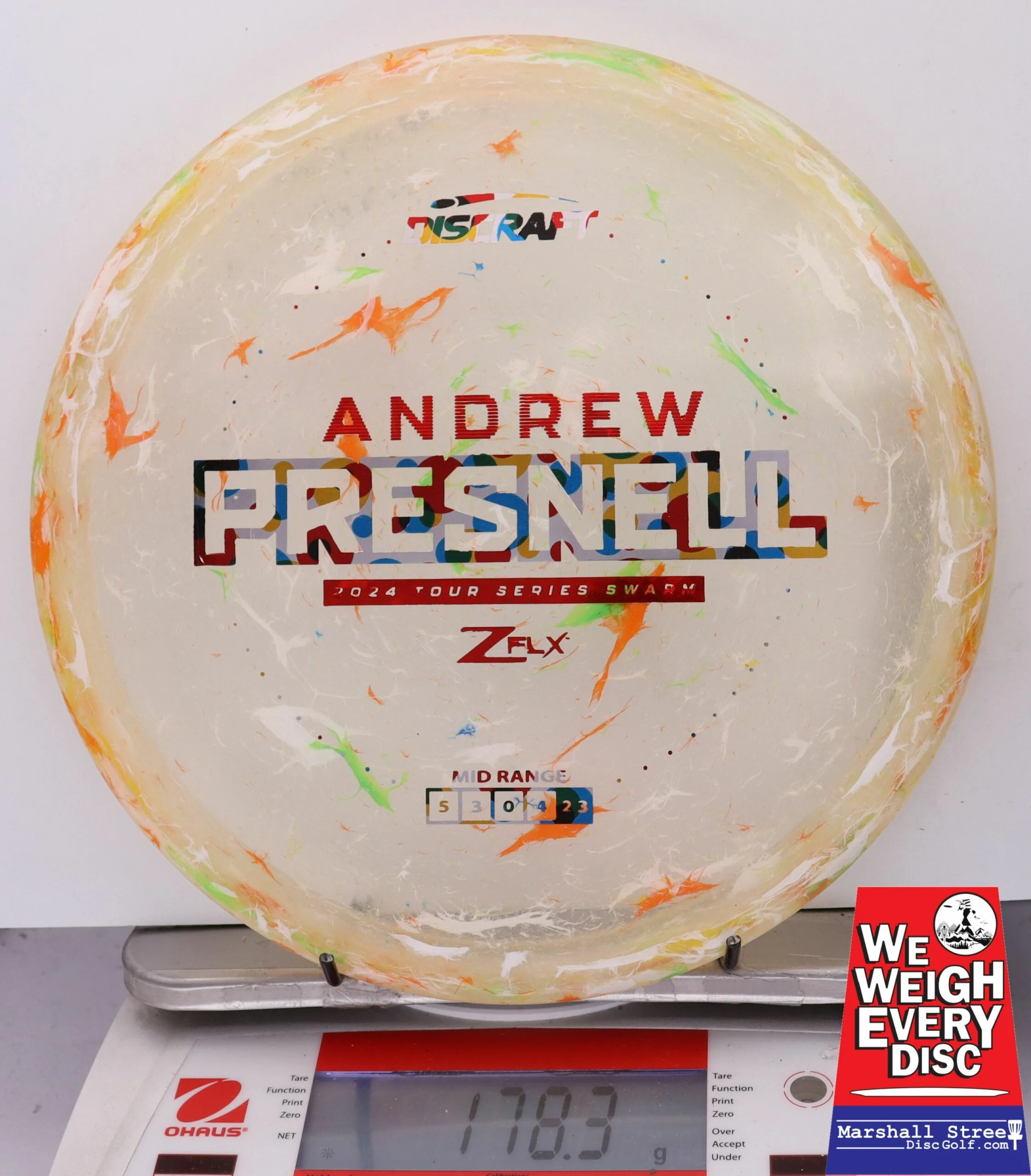 148265 Z FLX Jawbreaker Swarm, Andrew Presnell Tour Series '24 - #80 WhtGrnOrng, 178
