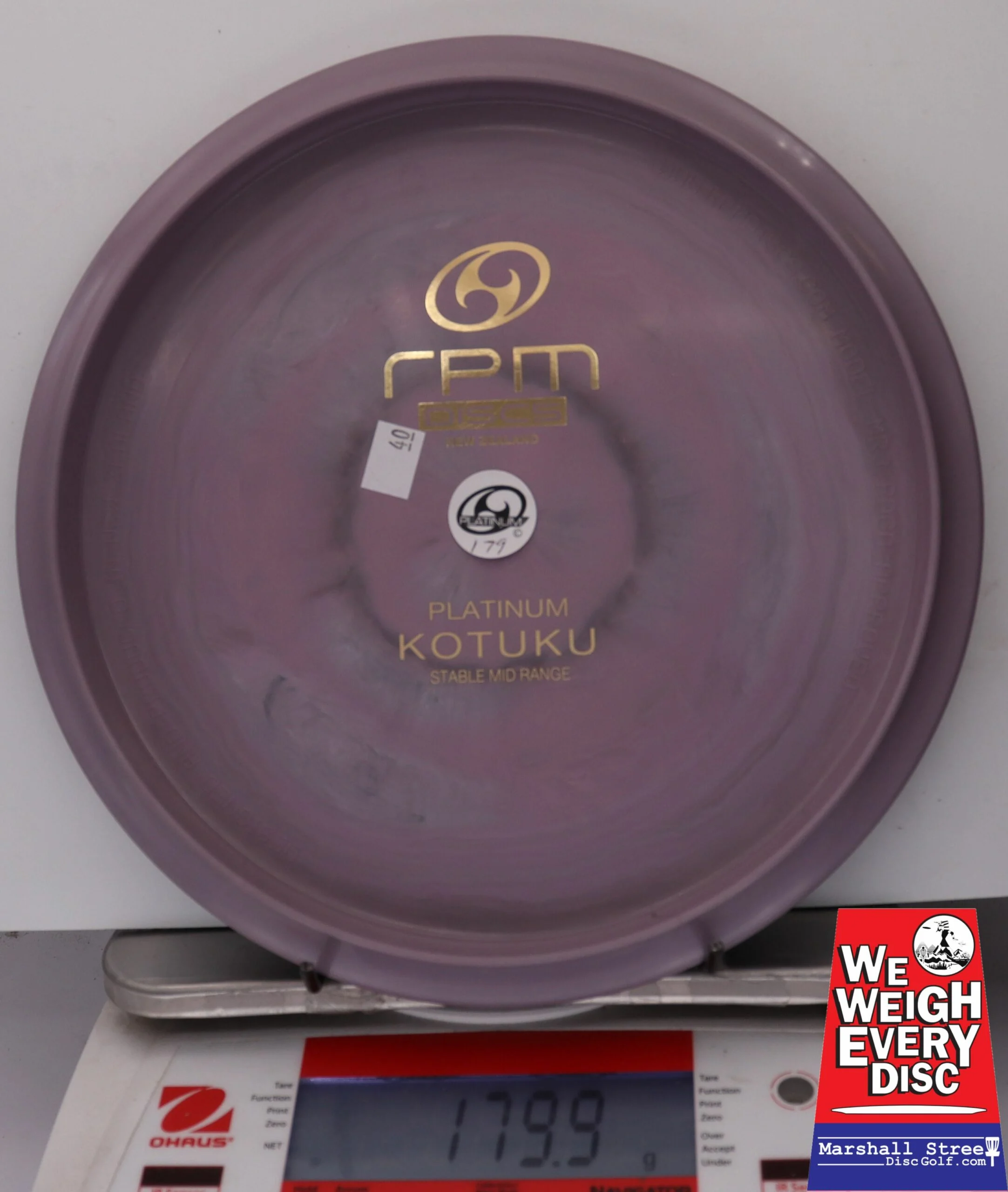 150199 Platinum Kotuku, Bottom Stamp - #040 Gray, 180