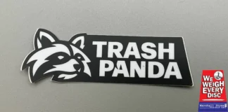 Trash Panda Sticker, Die Cut Bar