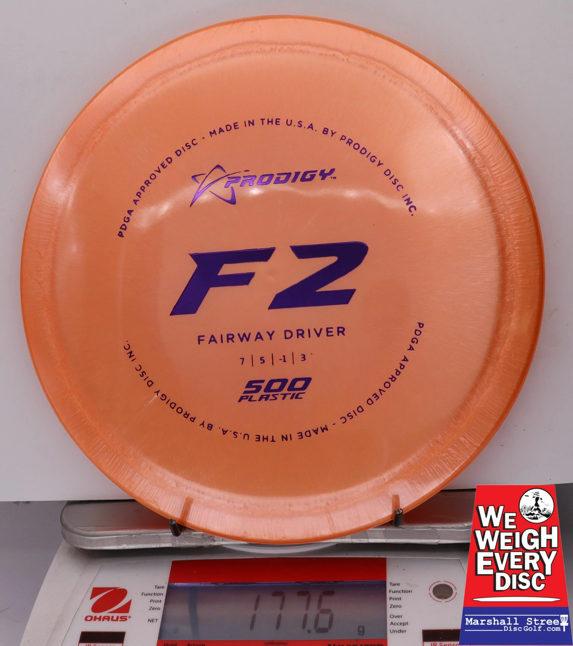 152535 Prodigy F2, 500 - #15 Orange, 178