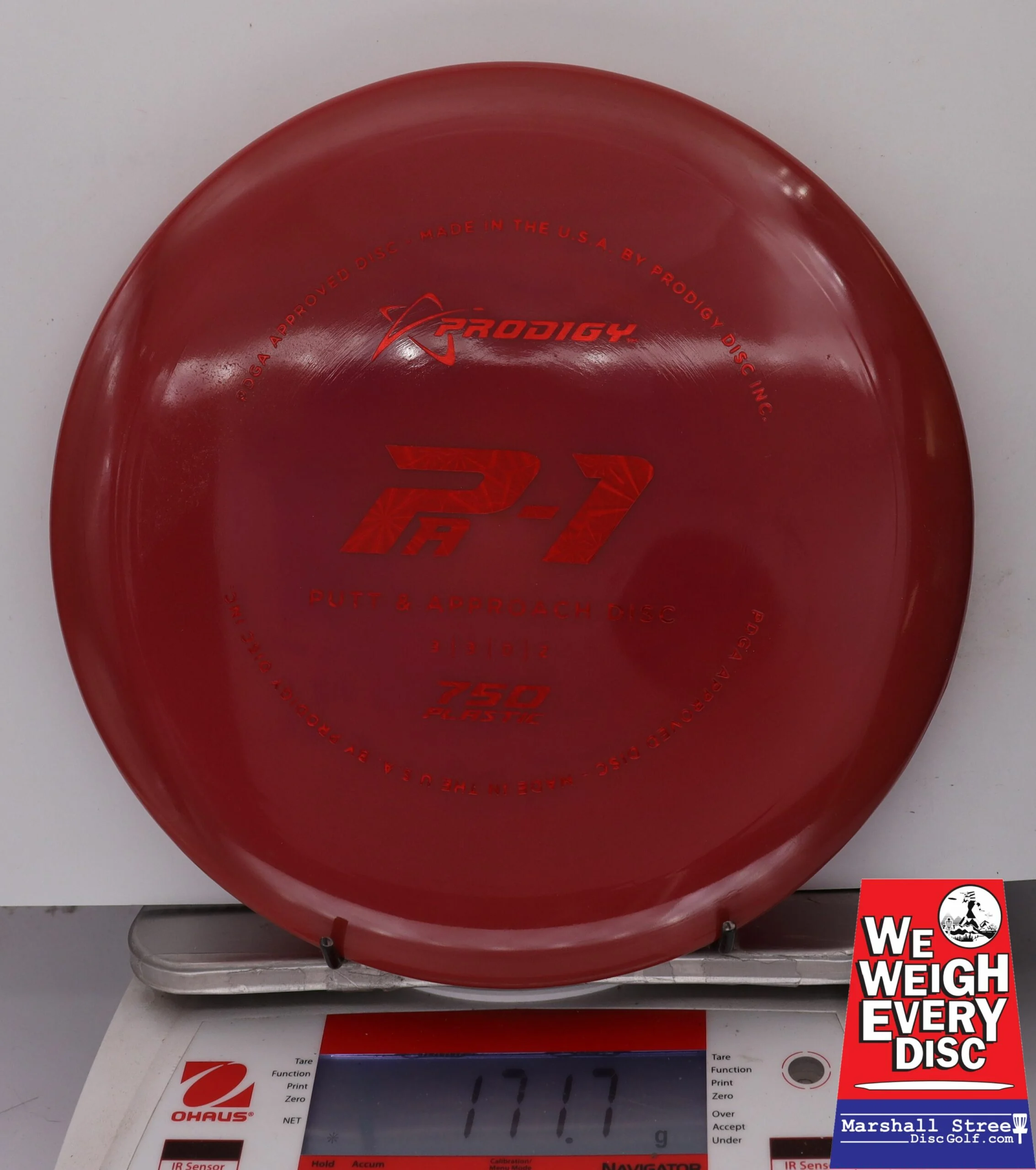 152676 Prodigy PA1, 750 - #06 Red, 172