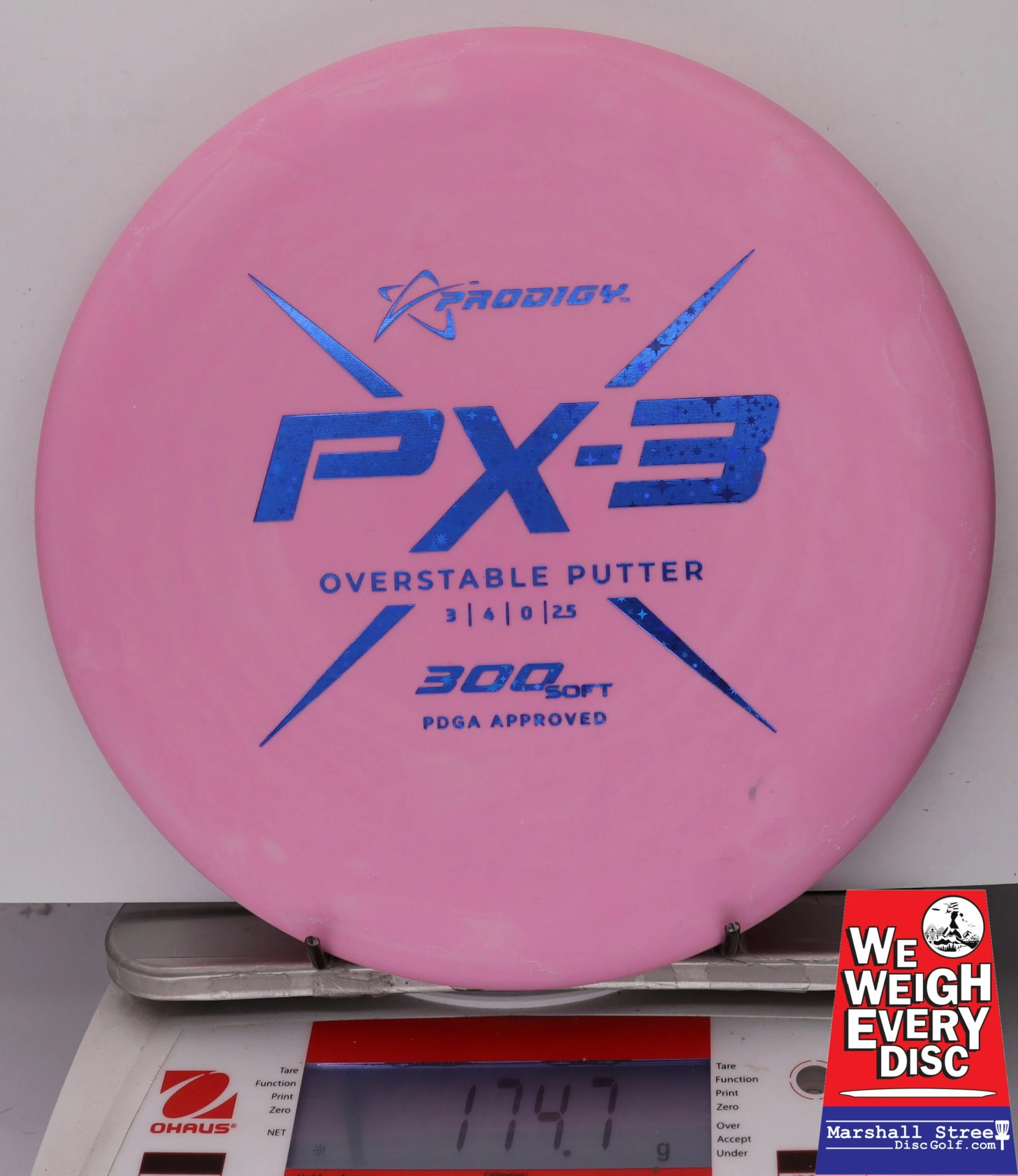 152835 Prodigy PX-3, 300 Soft - #24 Pink, 175