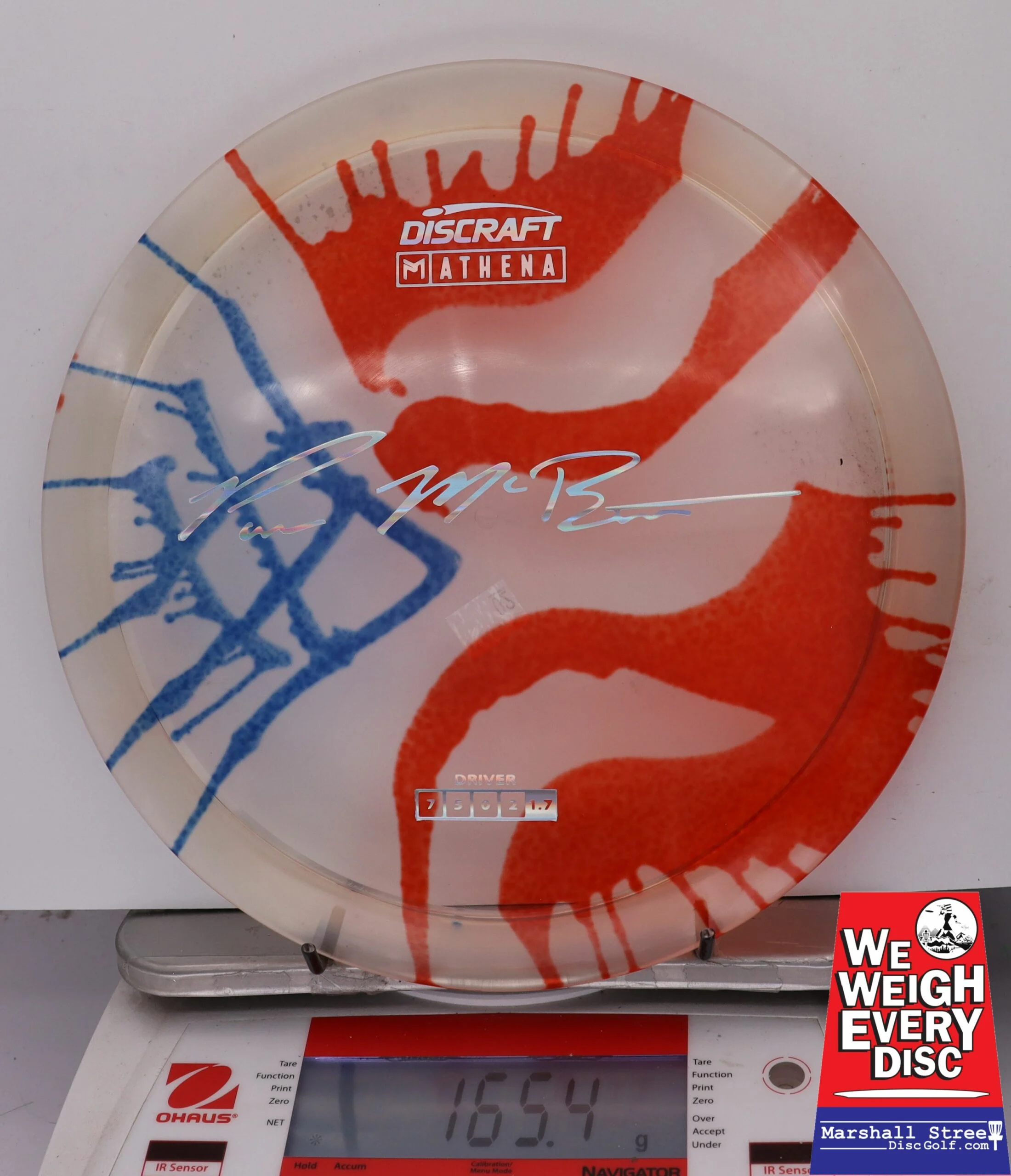 154011 Tie-Dye Z Athena, Paul McBeth - #02 Flag, 165
