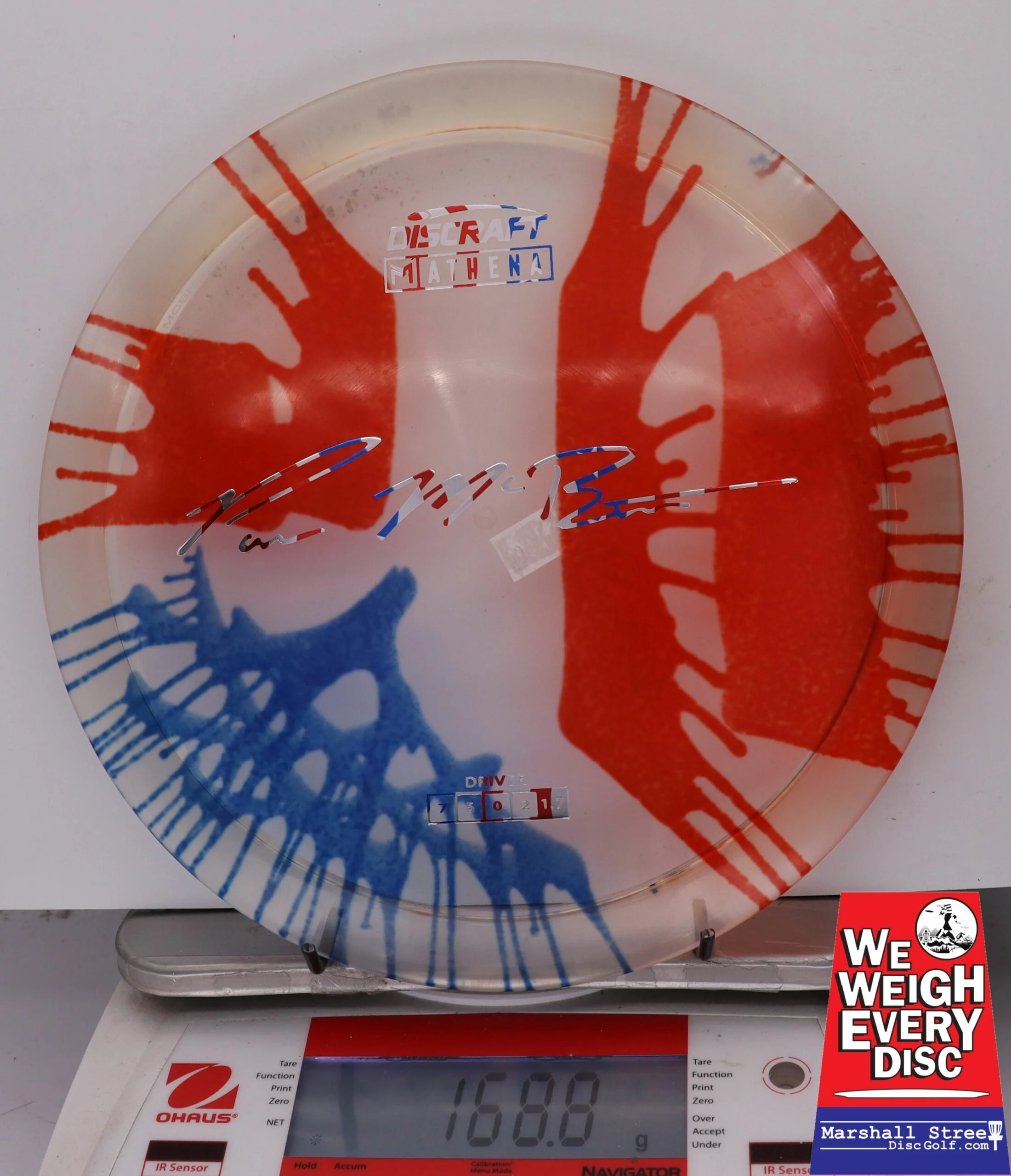 154013 Tie-Dye Z Athena, Paul McBeth - #04 Flag, 169