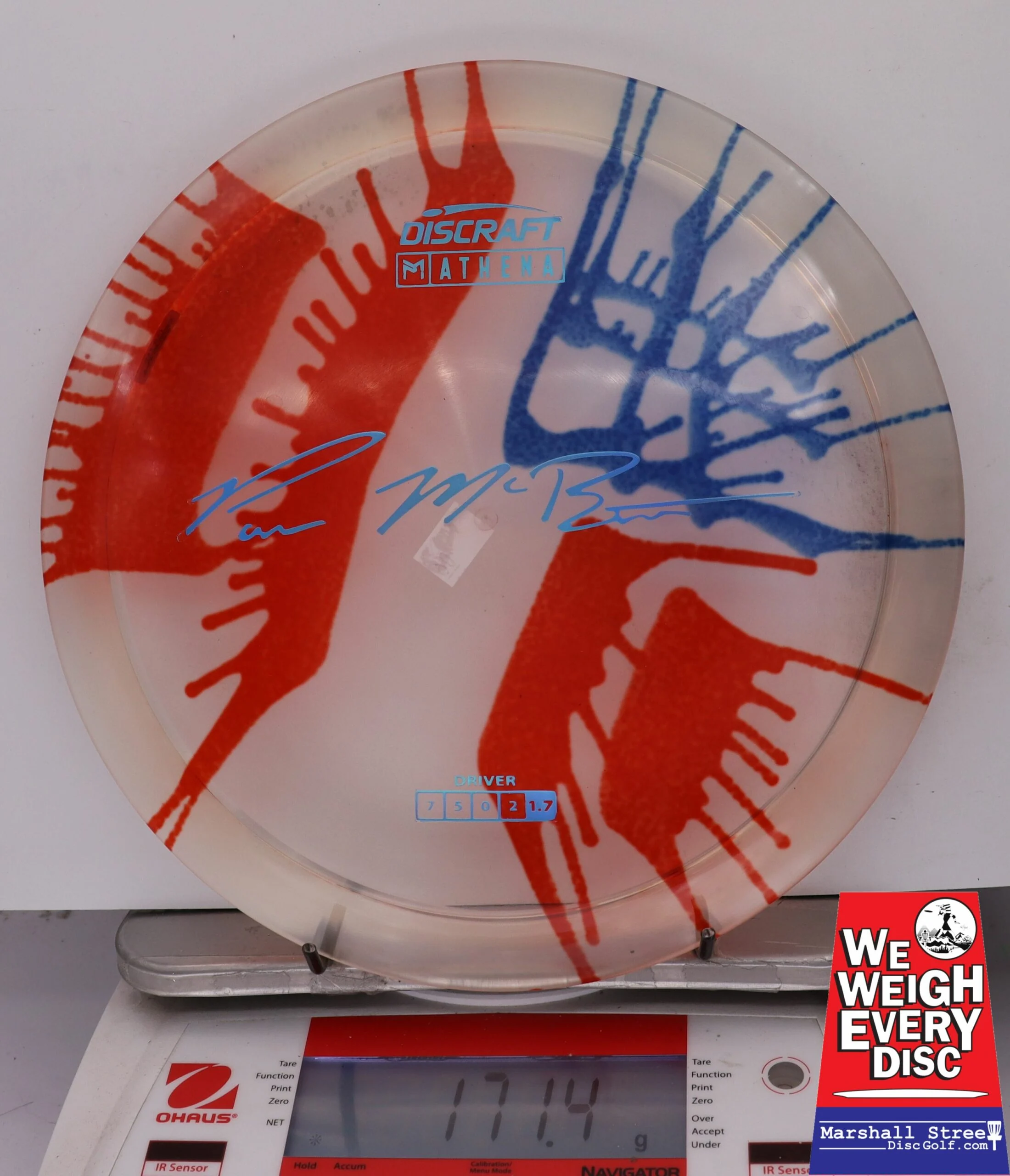 154015 Tie-Dye Z Athena, Paul McBeth - #06 Flag, 171