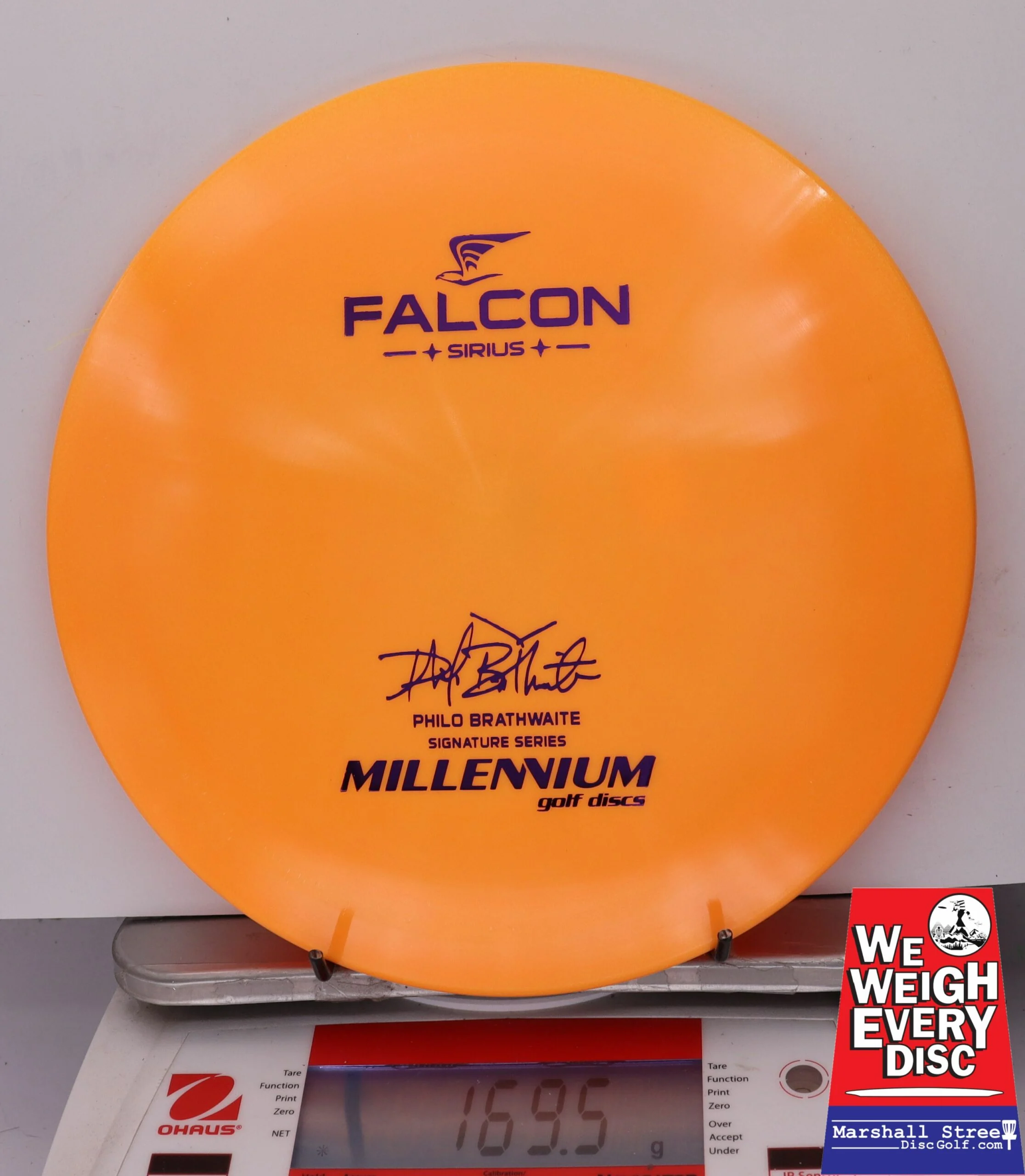 154642 Sirius Falcon, Philo Brathwaite - #50 Orange, 170