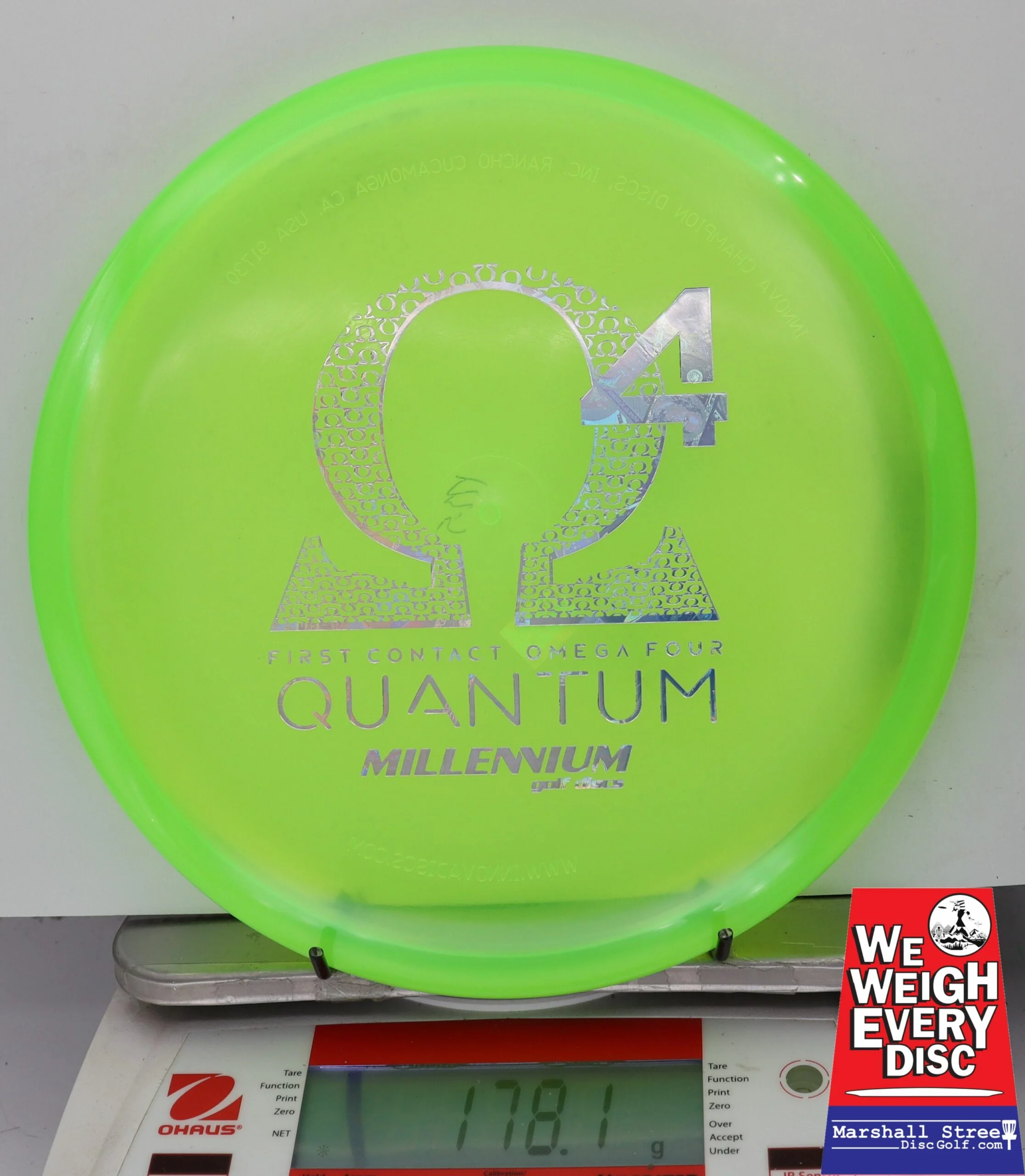 154978 Quantum Omega4, 1st Run - #01 NGreen, 178