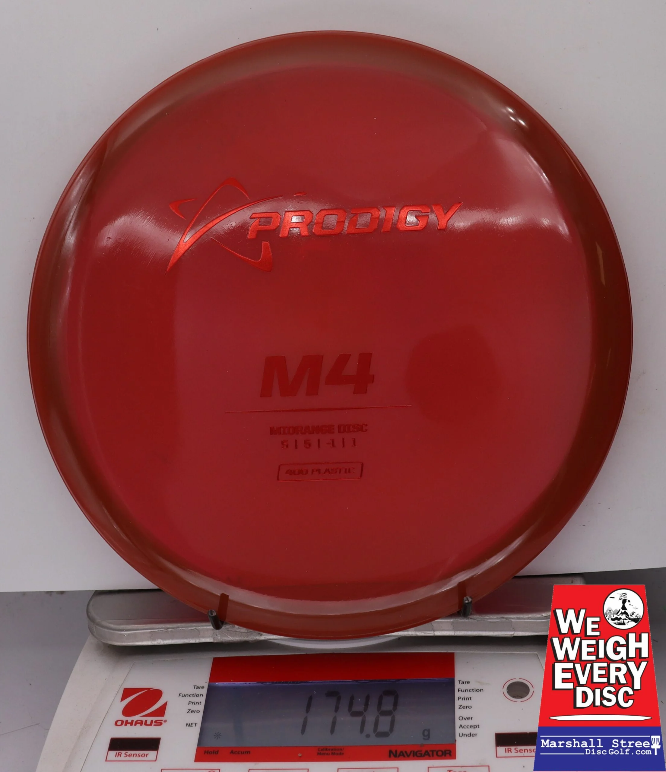 155085 Prodigy M4, 400 - #59 DkRed, 175