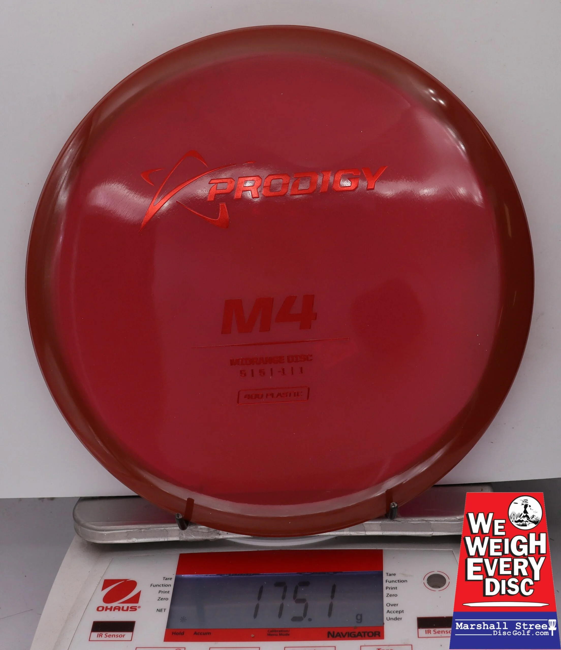 155086 Prodigy M4, 400 - #60 DkRed, 175