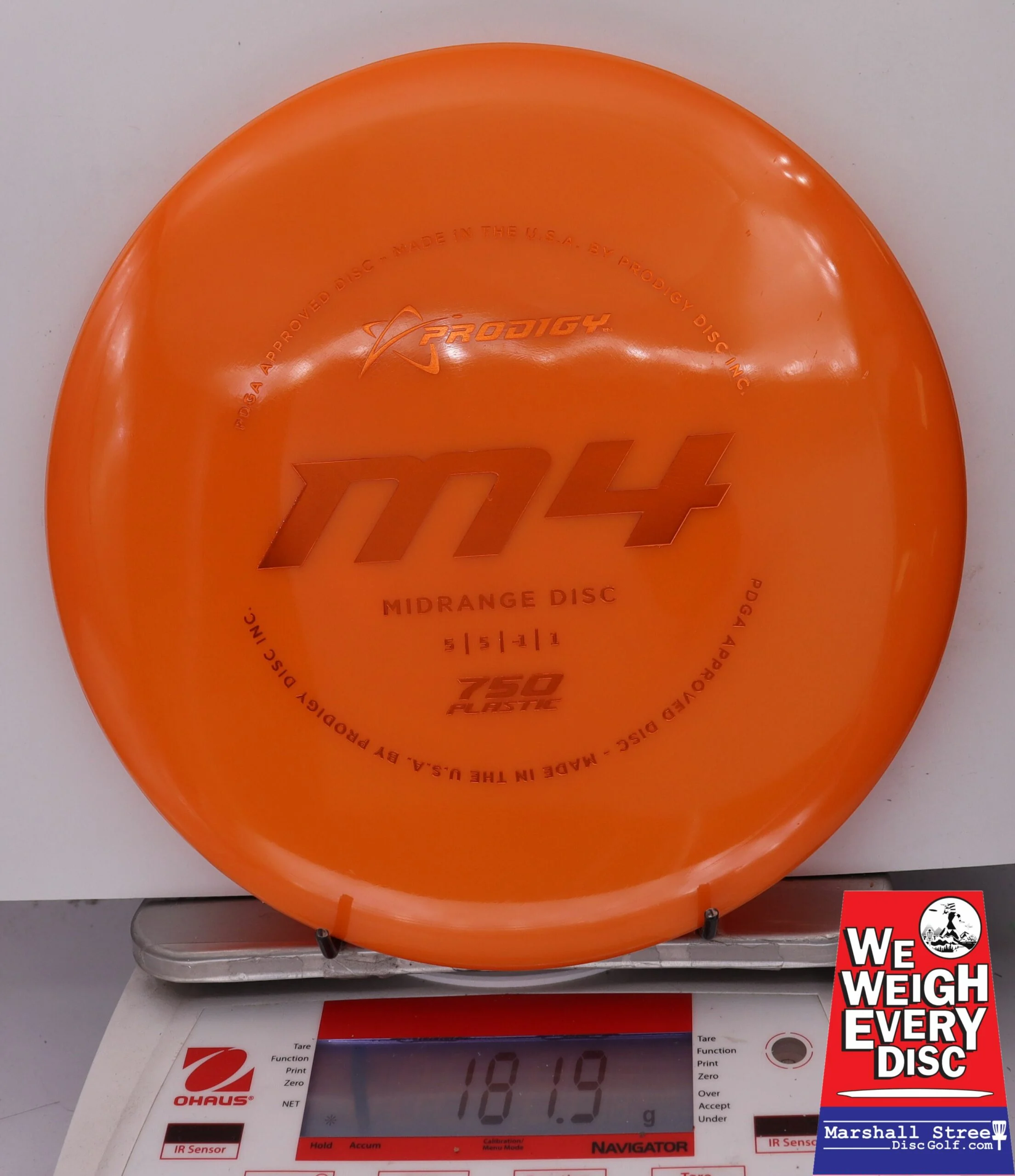 155115 Prodigy M4, 750 - #11 Orange, 182