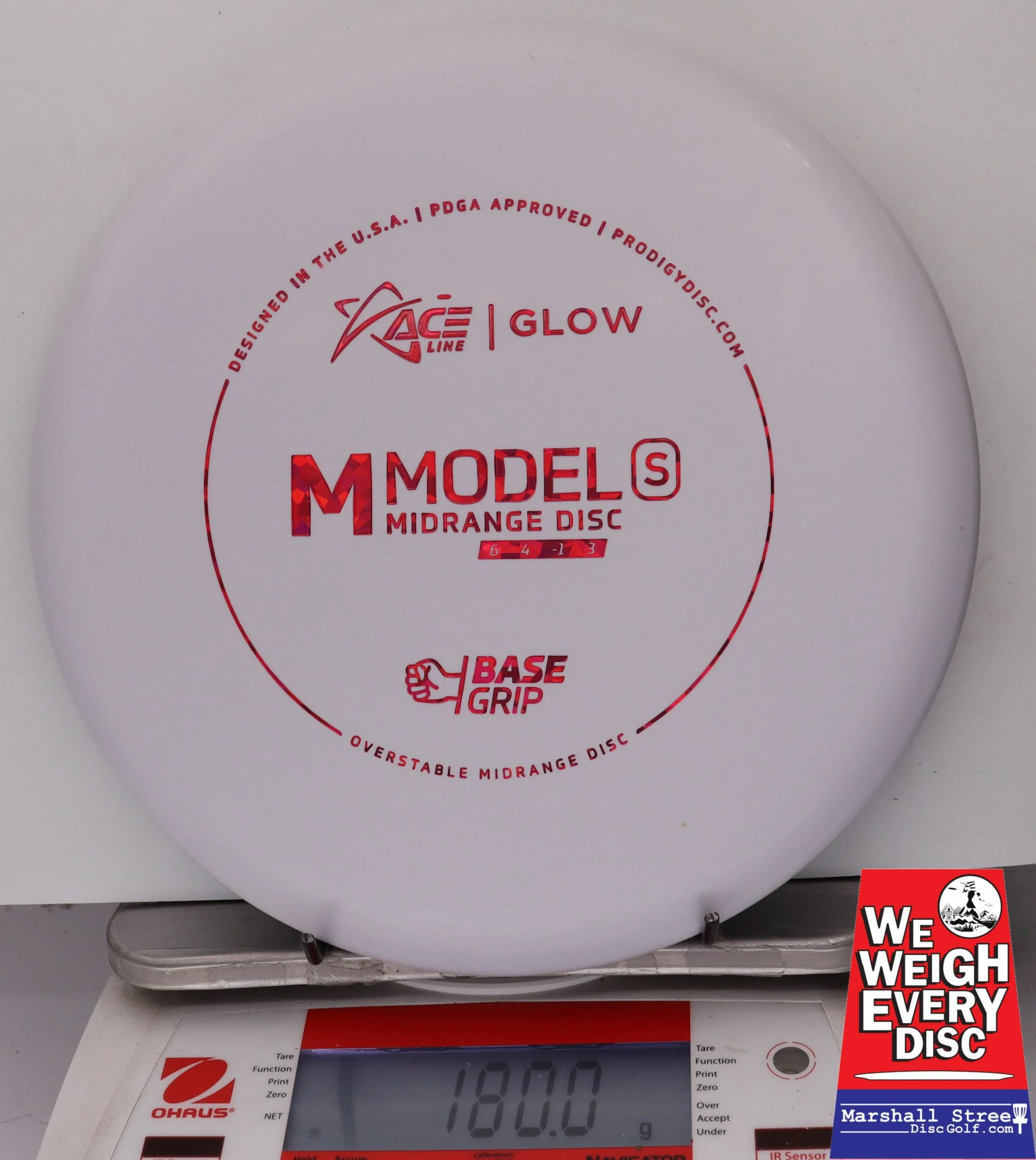 155142 Glow Base Grip M Model S - #09 White, 180