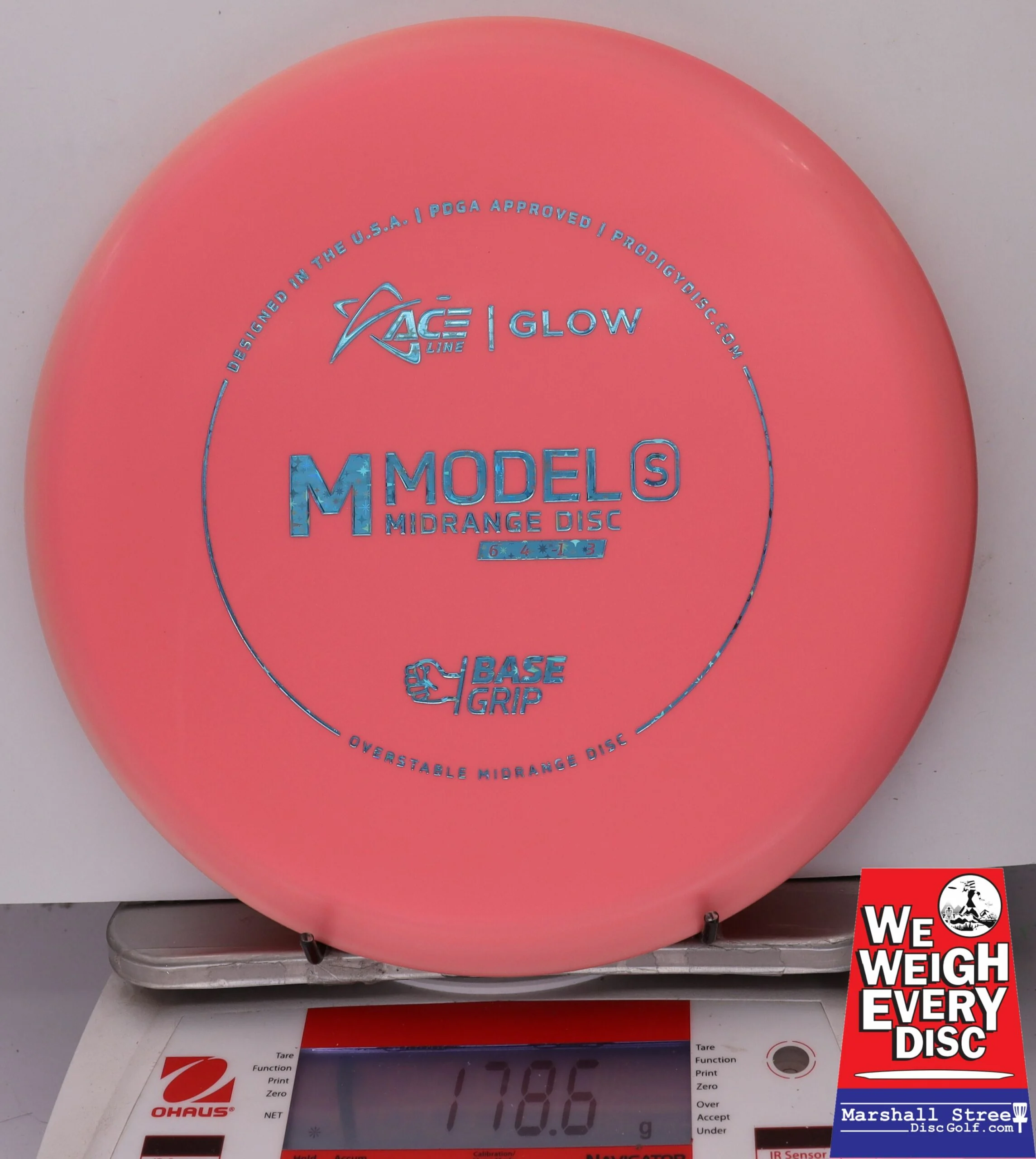 155145 Glow Base Grip M Model S - #12 Pink, 179