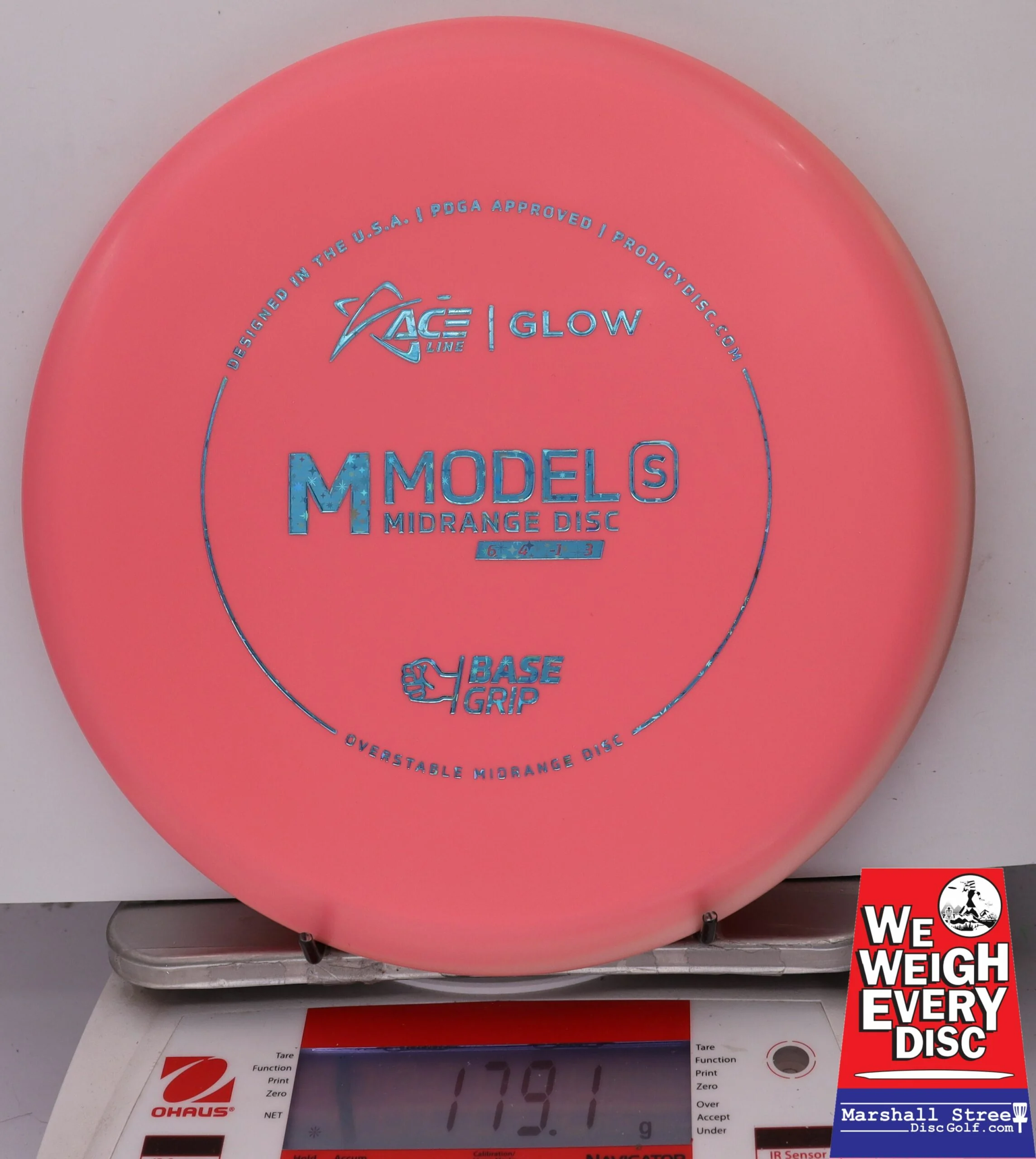 155146 Glow Base Grip M Model S - #13 Pink, 179