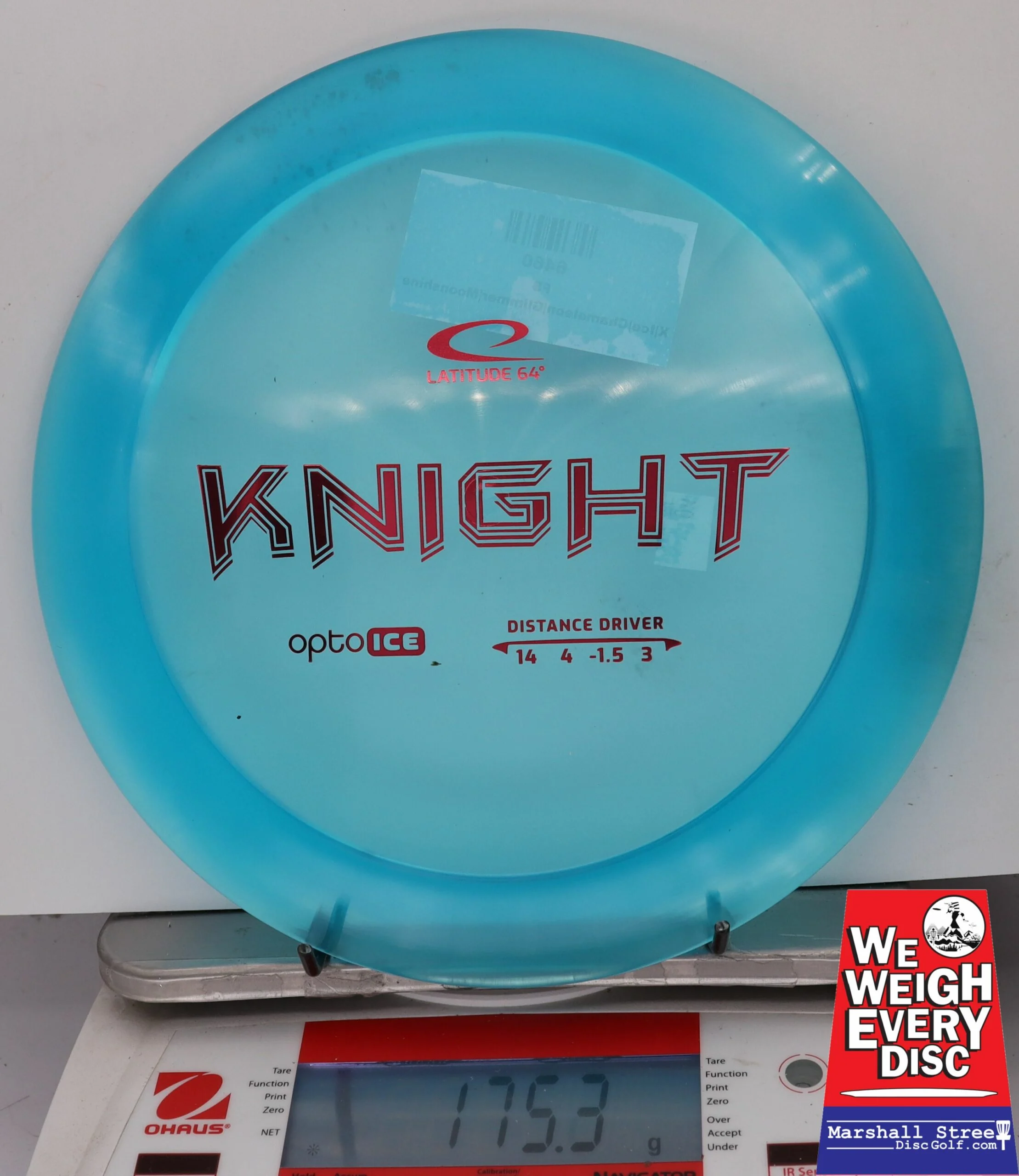 155307 X-Out Opto Ice Knight - #06 Blue, 175