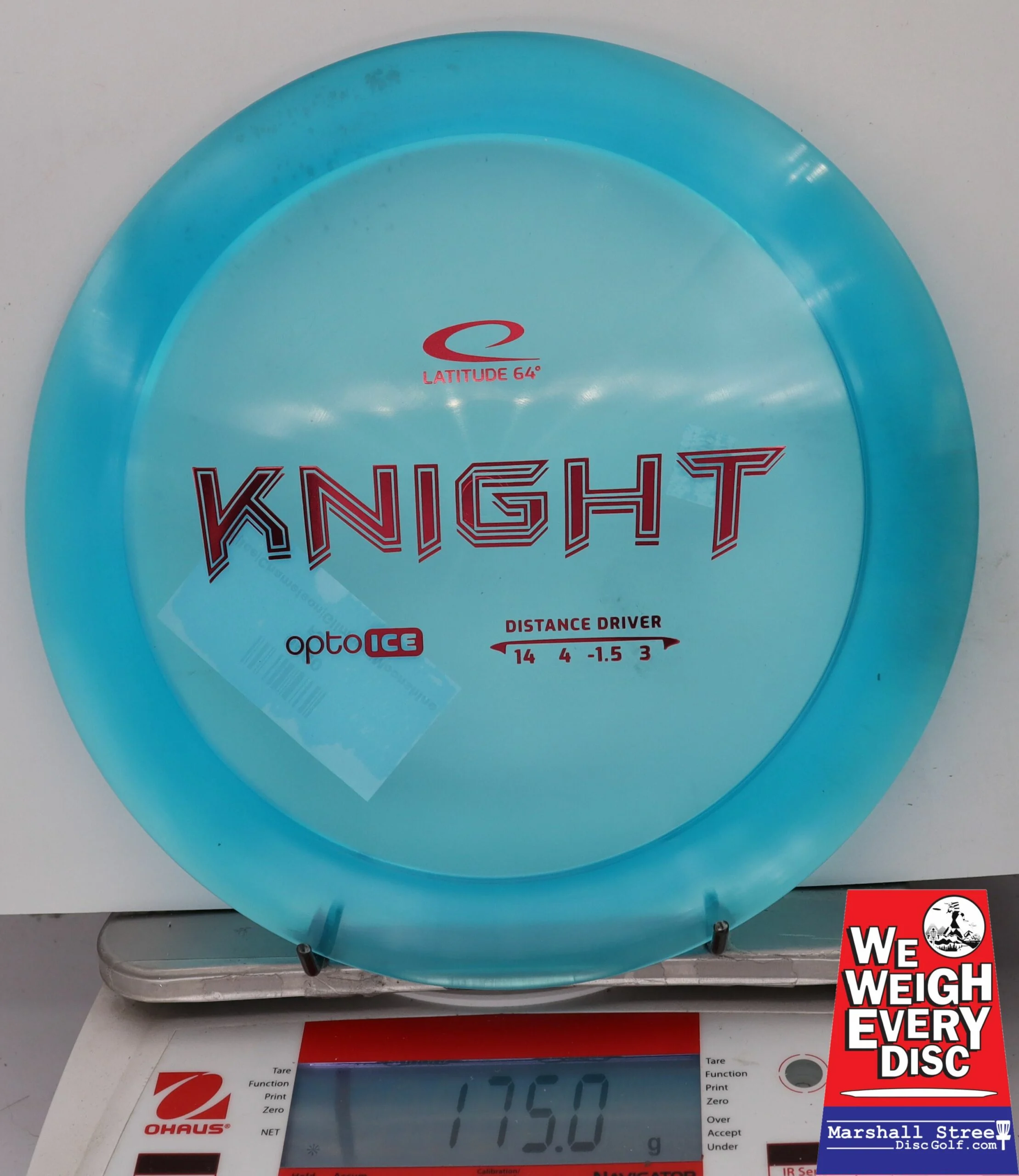 155310 X-Out Opto Ice Knight - #09 Blue, 175