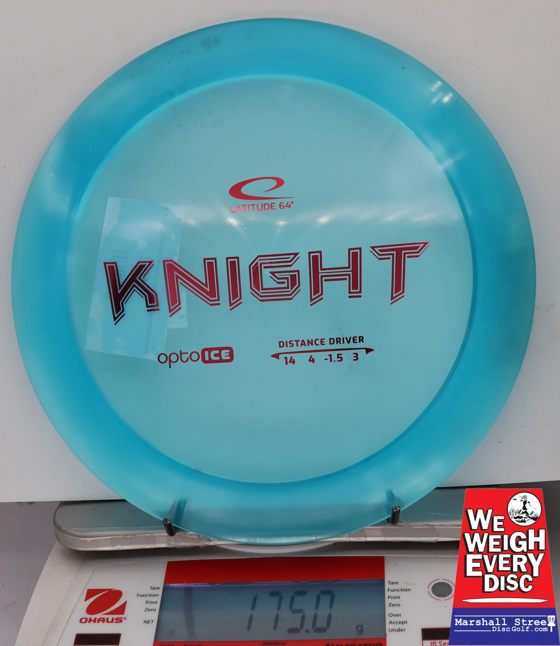 155312 X-Out Opto Ice Knight - #11 Blue, 175