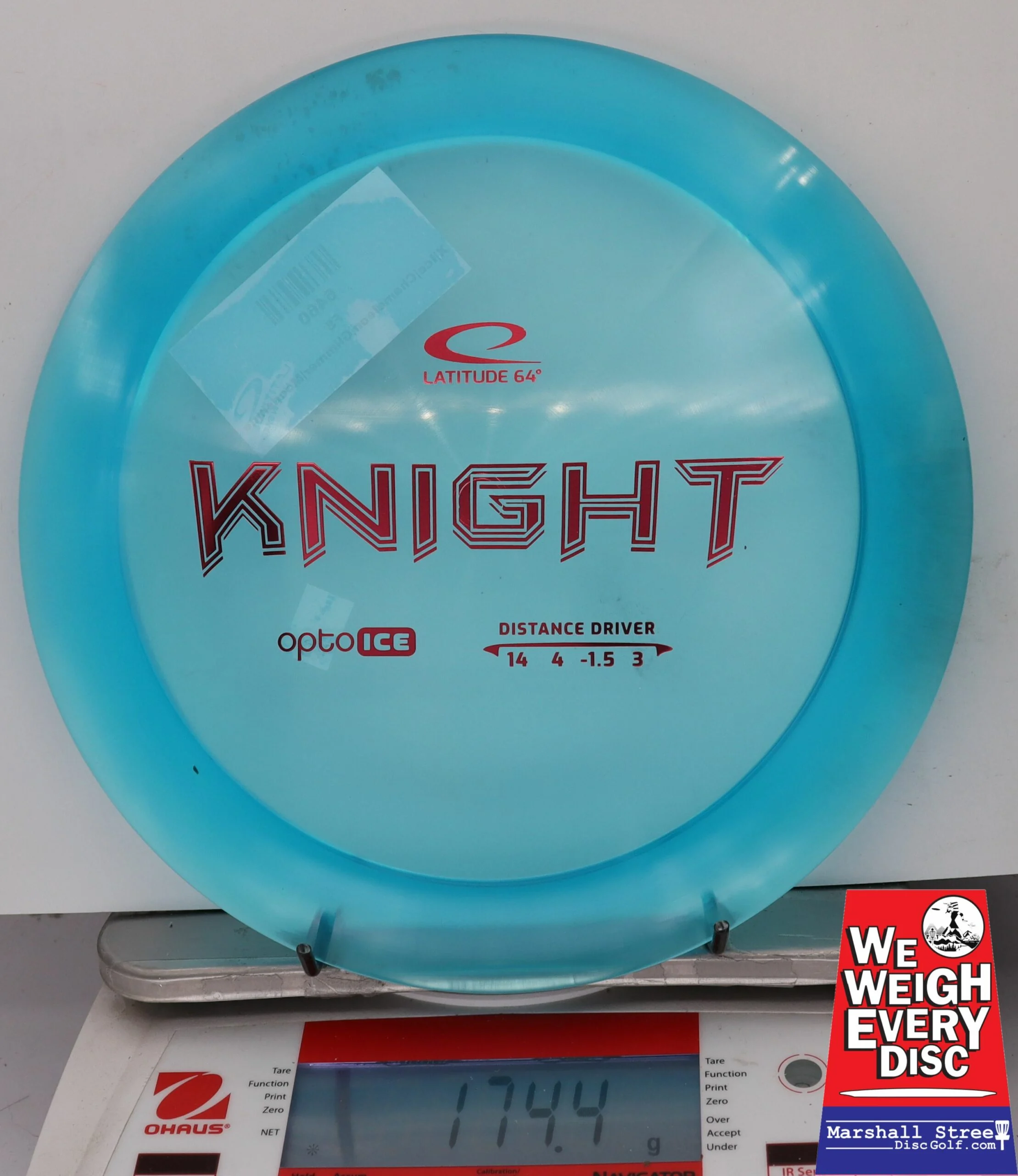 155314 X-Out Opto Ice Knight - #13 Blue, 174