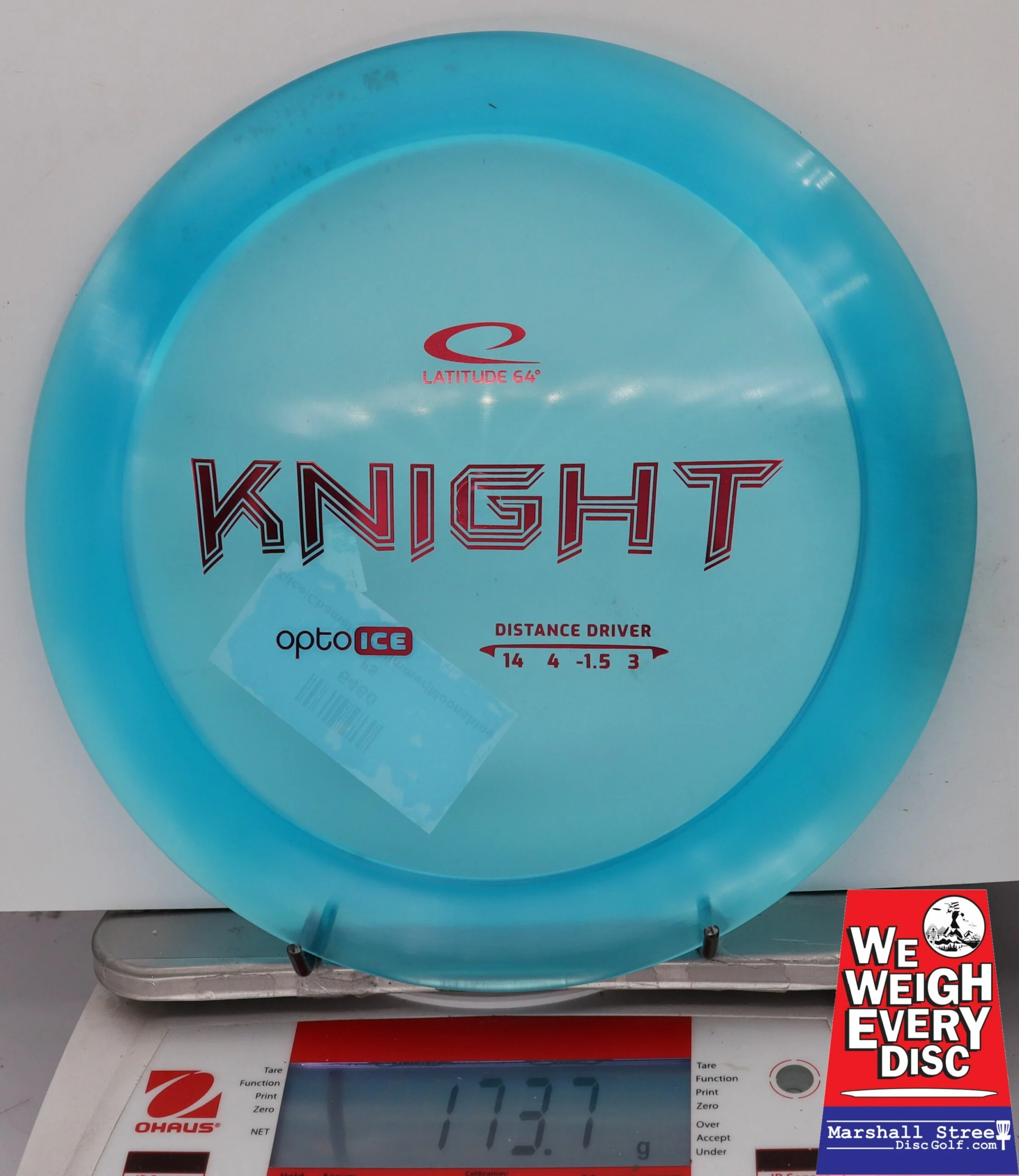 155319 X-Out Opto Ice Knight - #18 Blue, 174
