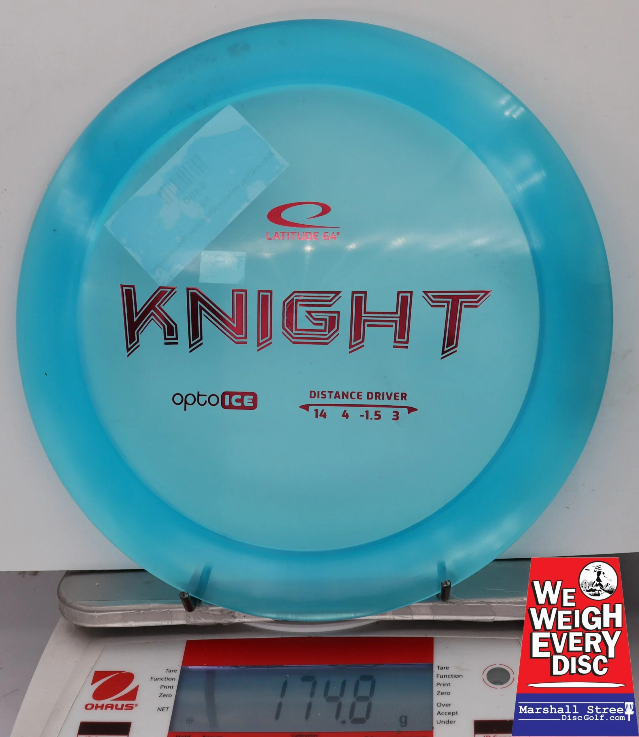 155320 X-Out Opto Ice Knight - #19 Blue, 175