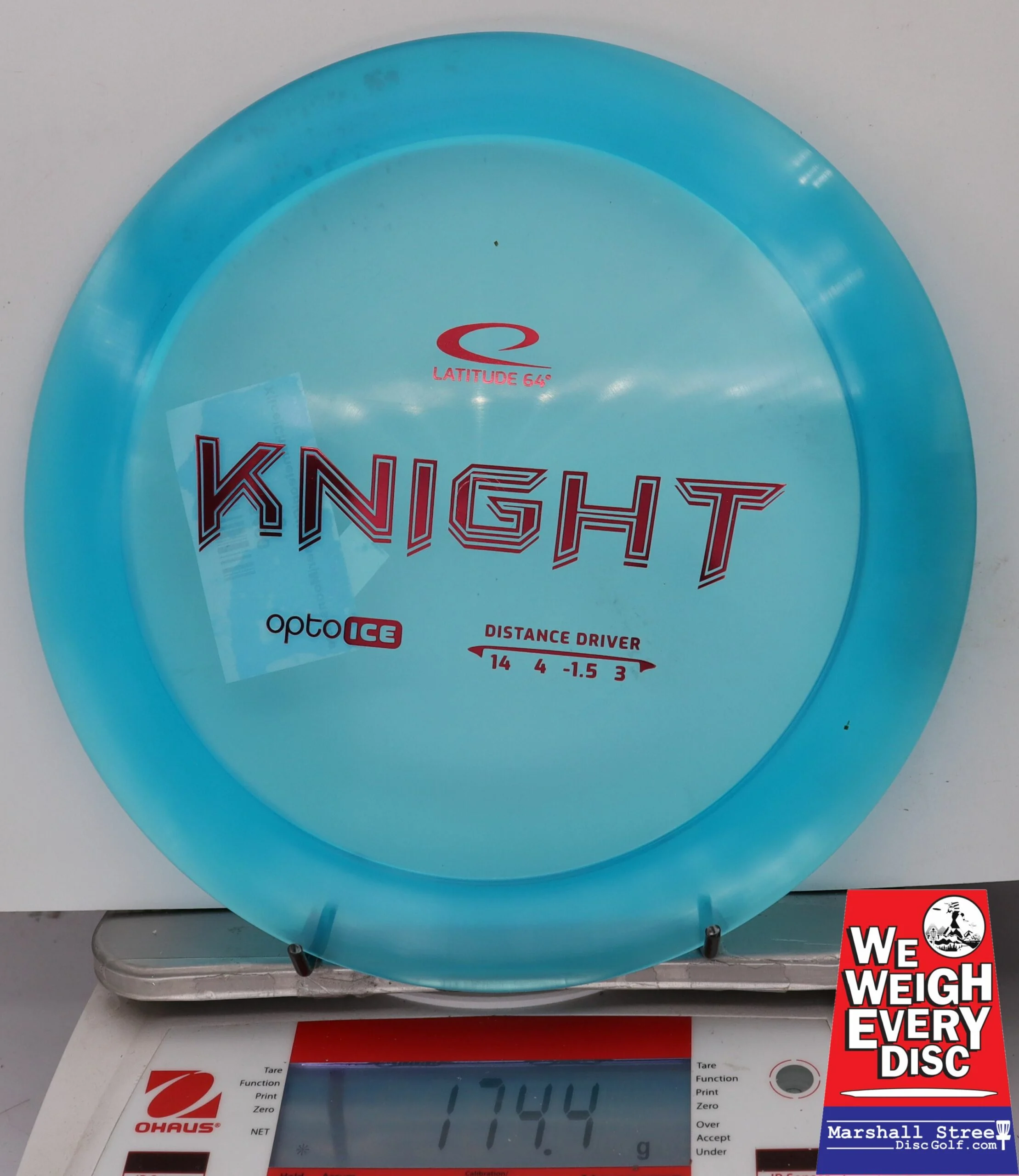 155321 X-Out Opto Ice Knight - #20 Blue, 174
