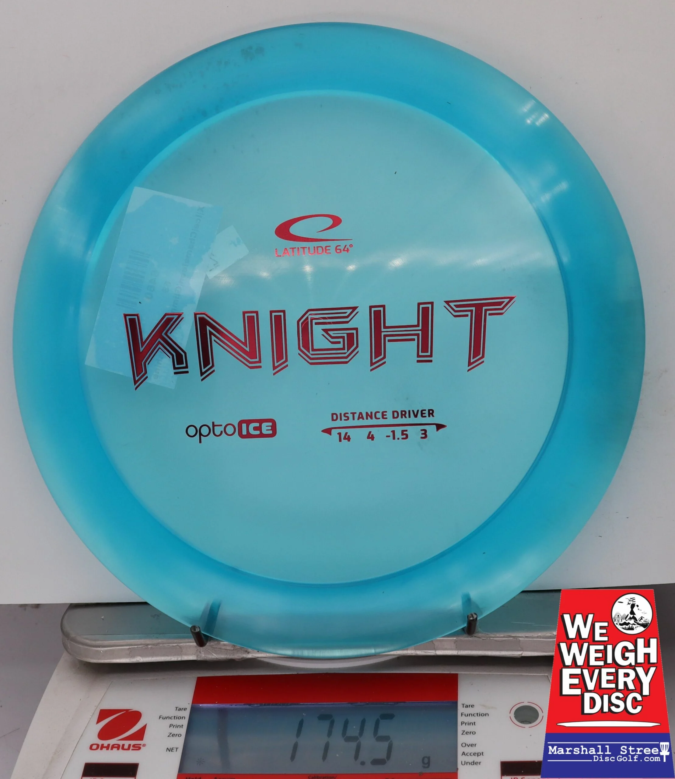 155322 X-Out Opto Ice Knight - #21 Blue, 175