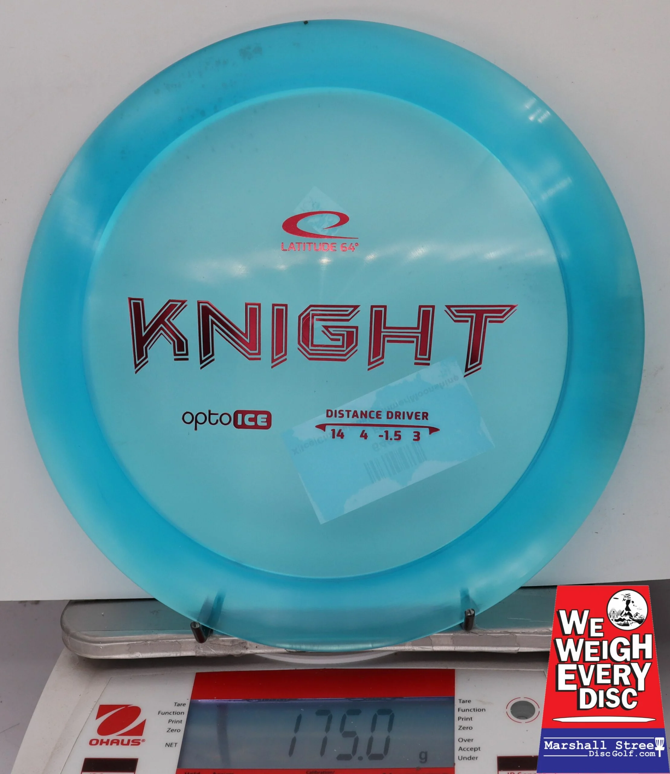 155327 X-Out Opto Ice Knight - #25 Blue, 175
