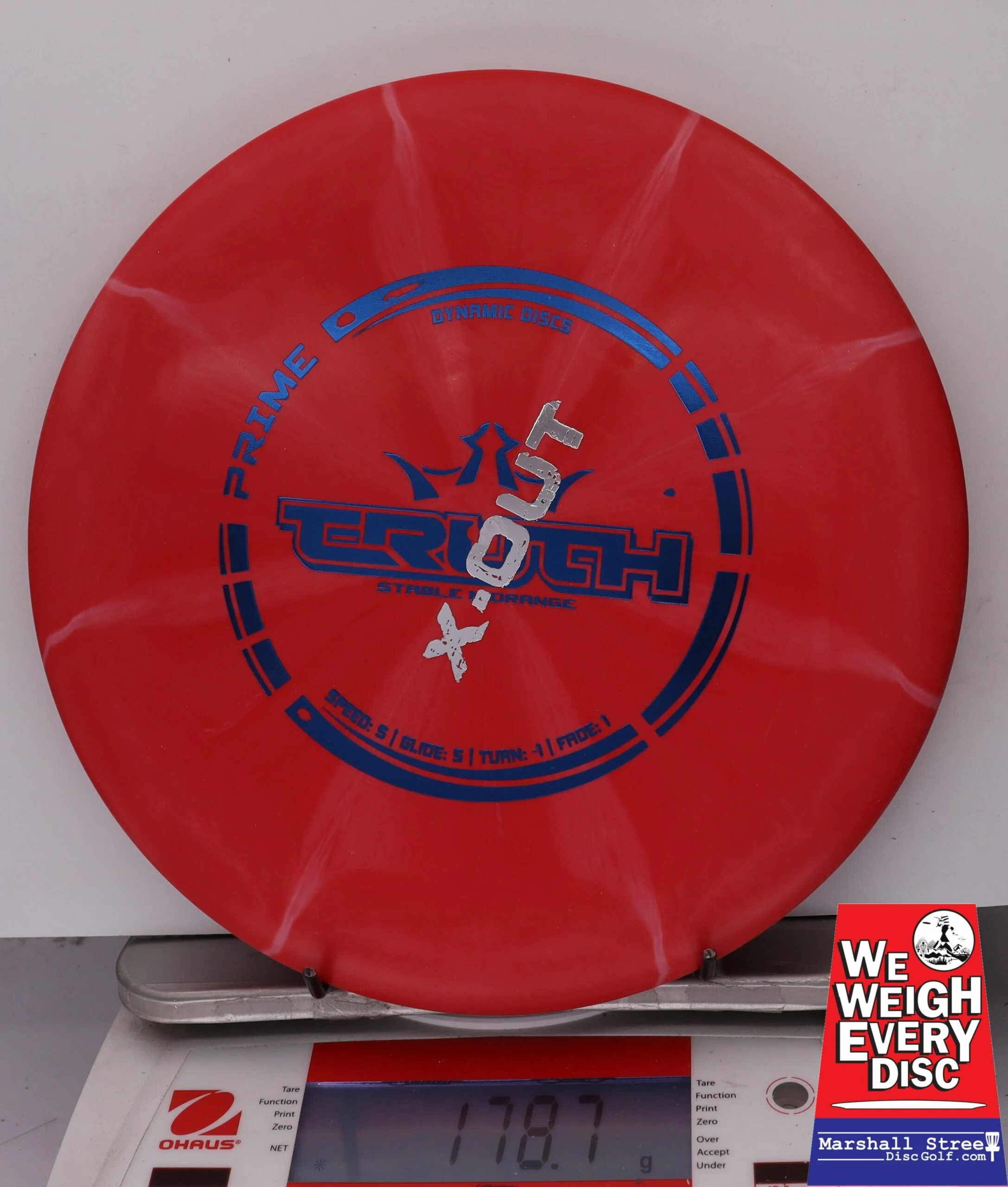 155544 X-Out Prime Burst Truth - #06 Red, 179