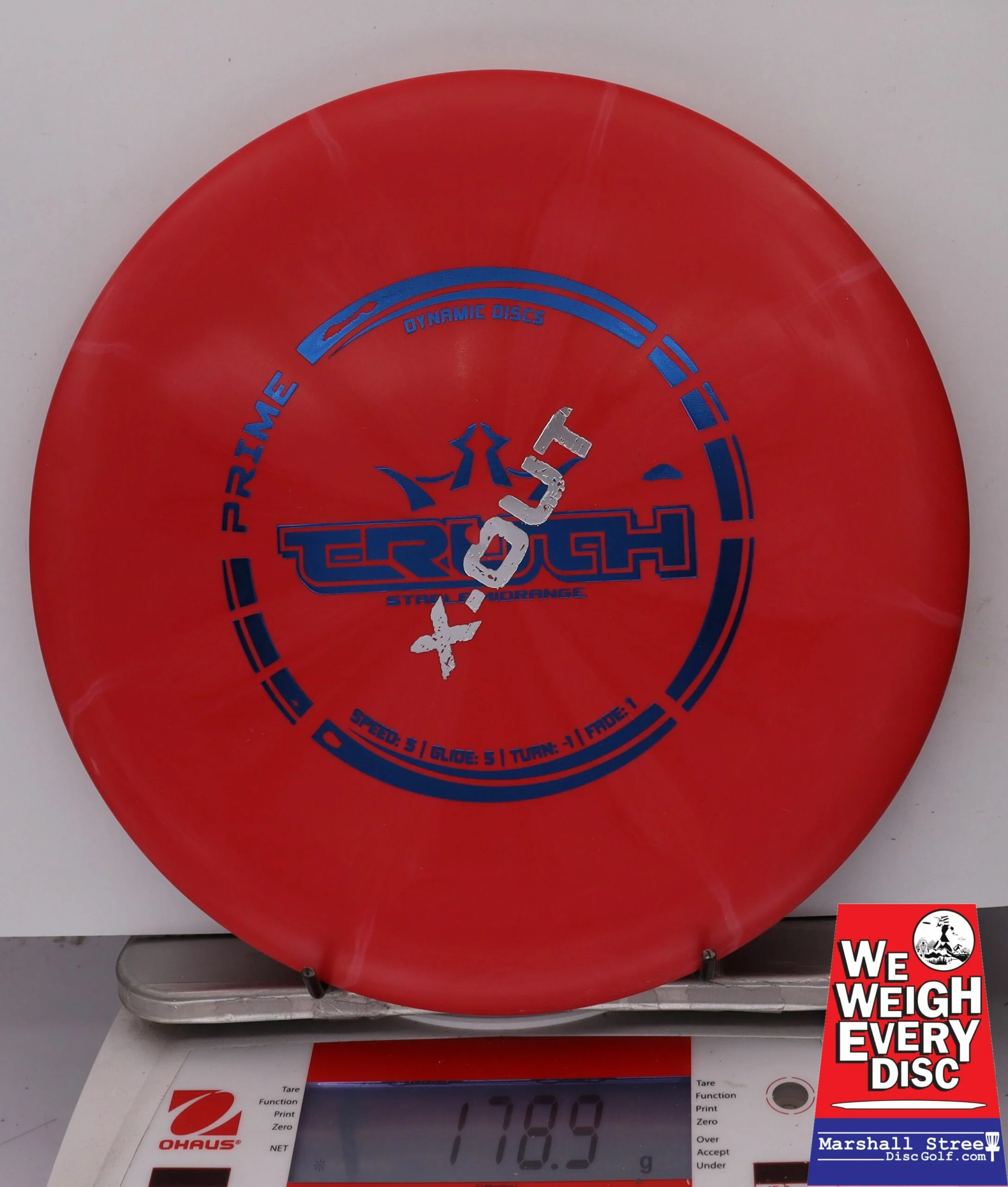 155545 X-Out Prime Burst Truth - #07 Red, 179