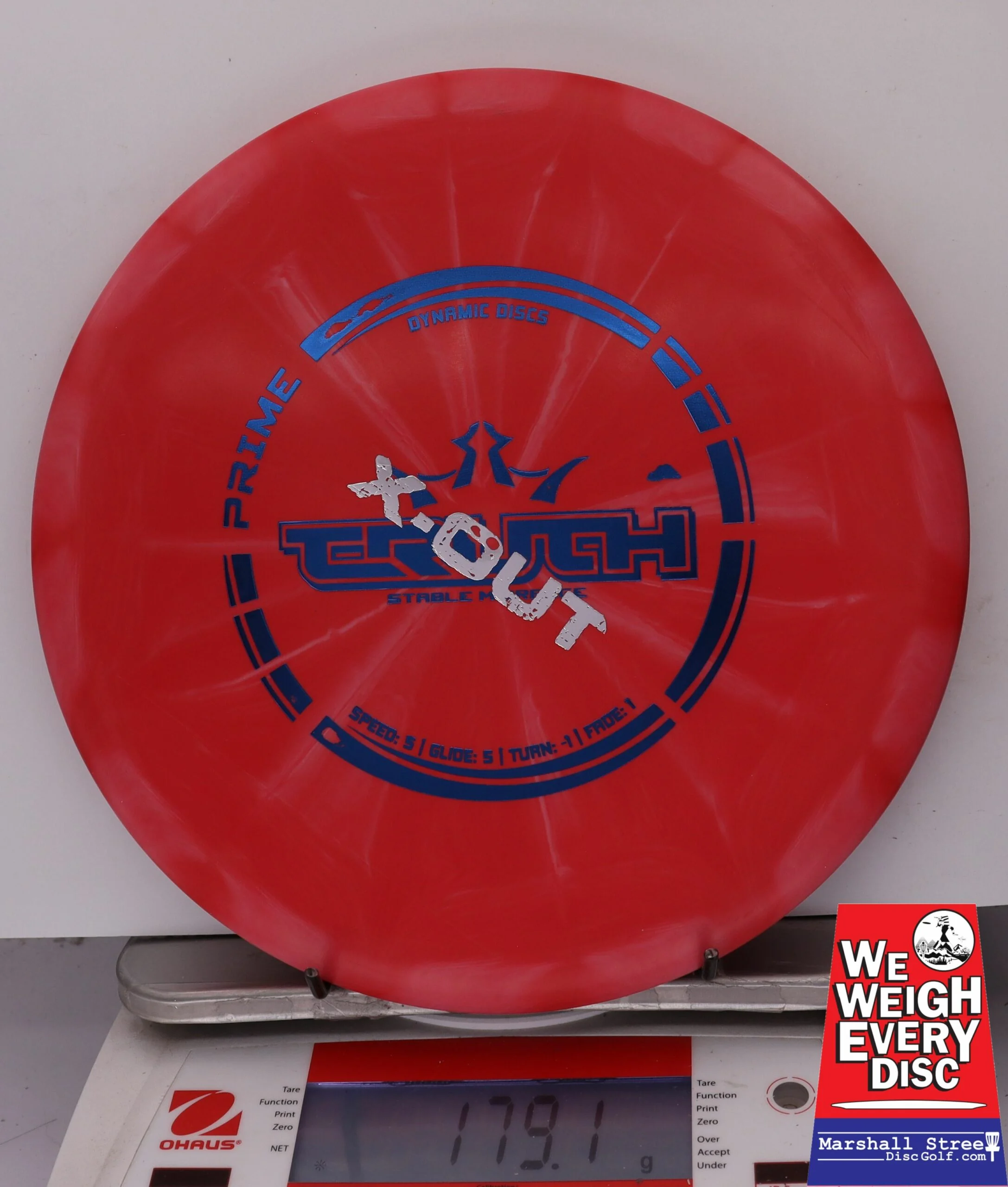 155561 X-Out Prime Burst Truth - #23 Red, 179