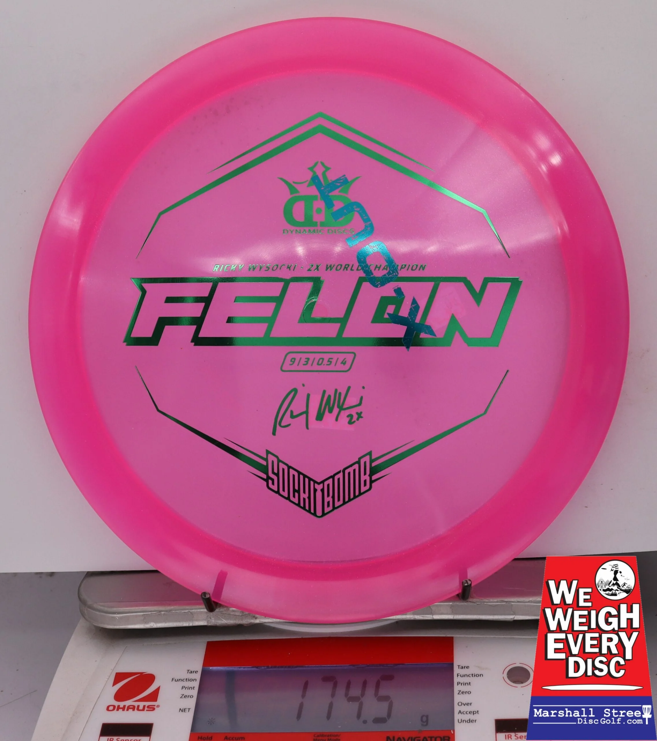 155630 X-Out Lucid Ice Glimmer Felon, Ricky Wysocki - #01 Pink, 175