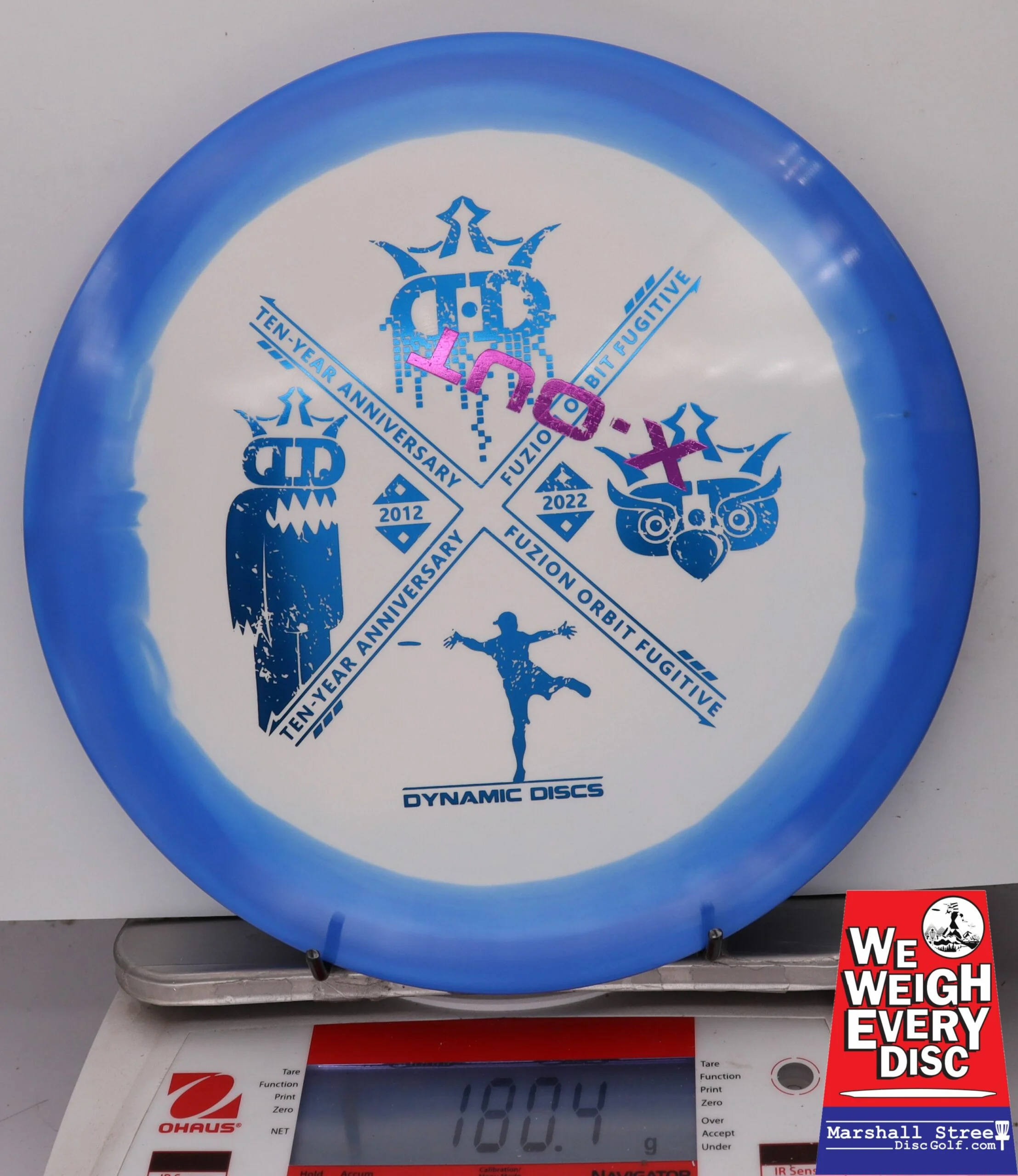 155702 X-Out Fuzion Orbit Fugitive, 10 Year - #42 Blue, 180