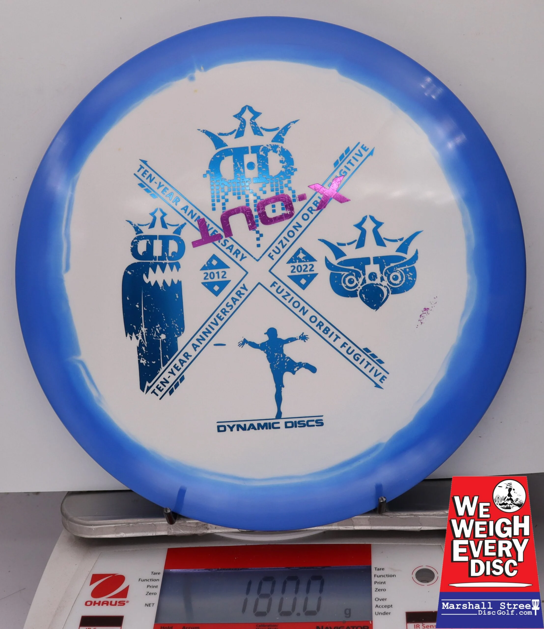 155706 X-Out Fuzion Orbit Fugitive, 10 Year - #46 Blue, 180