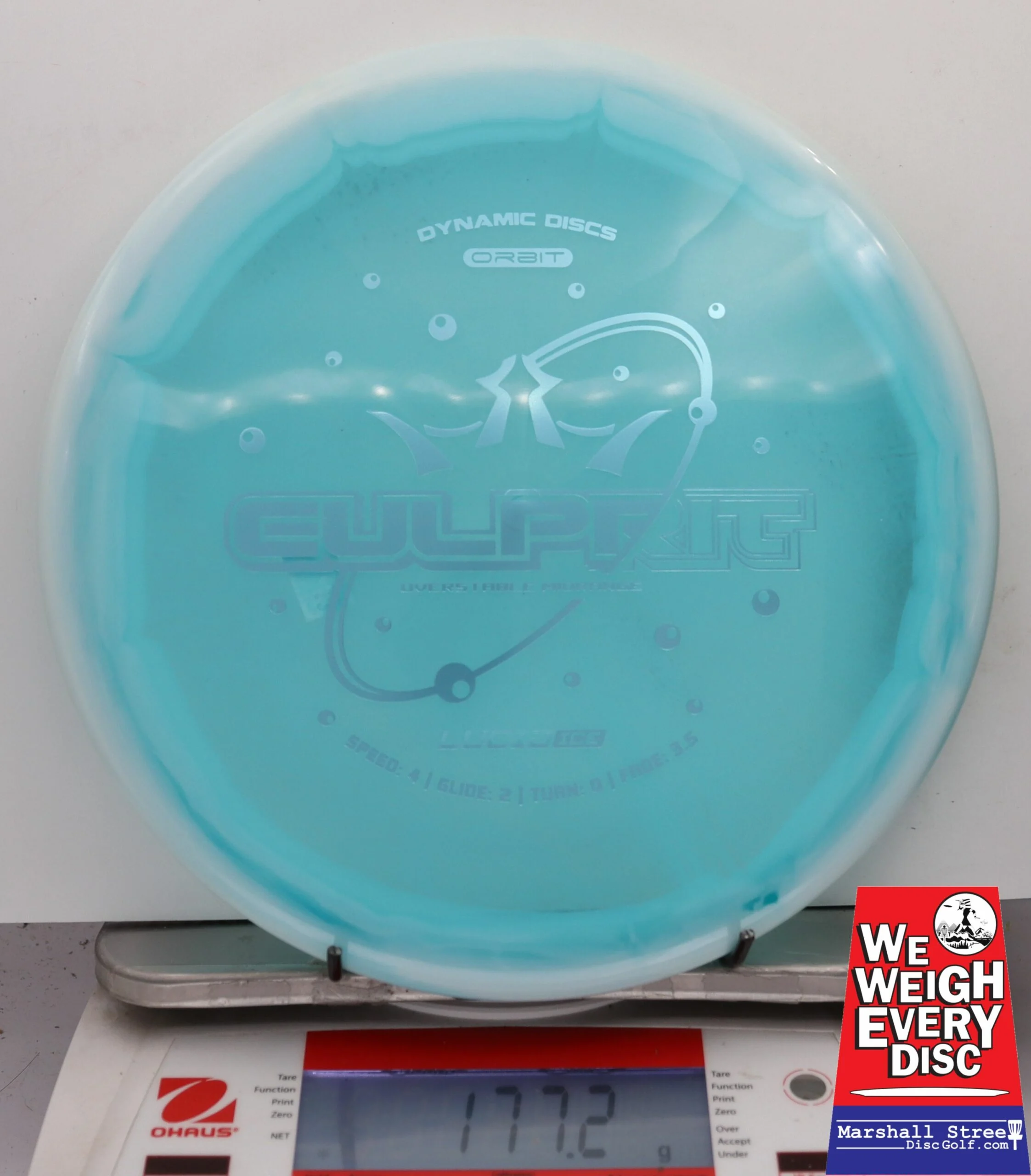 157060 Lucid Ice Orbit Culprit - #13 Wht-LtBlue, 177