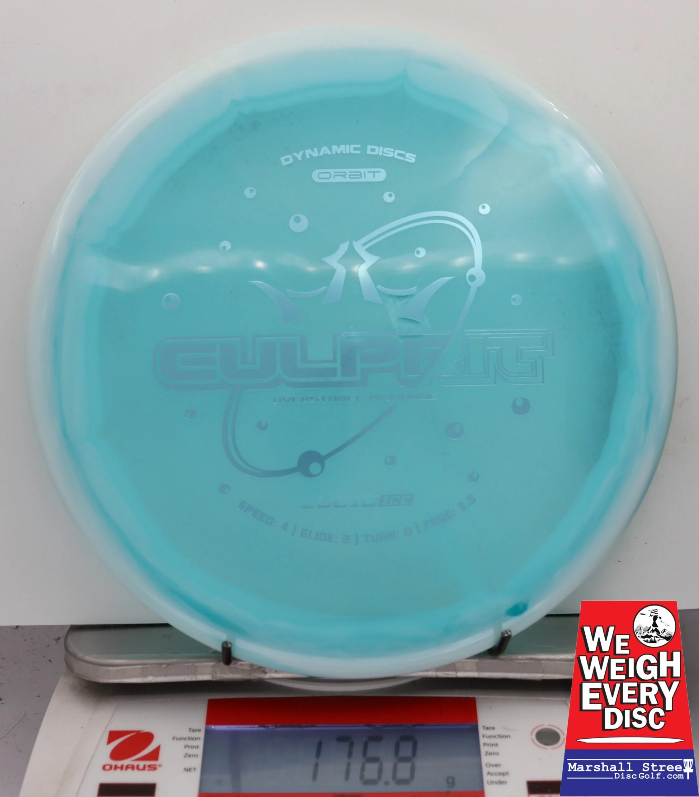 157061 Lucid Ice Orbit Culprit - #14 Wht-LtBlue, 177