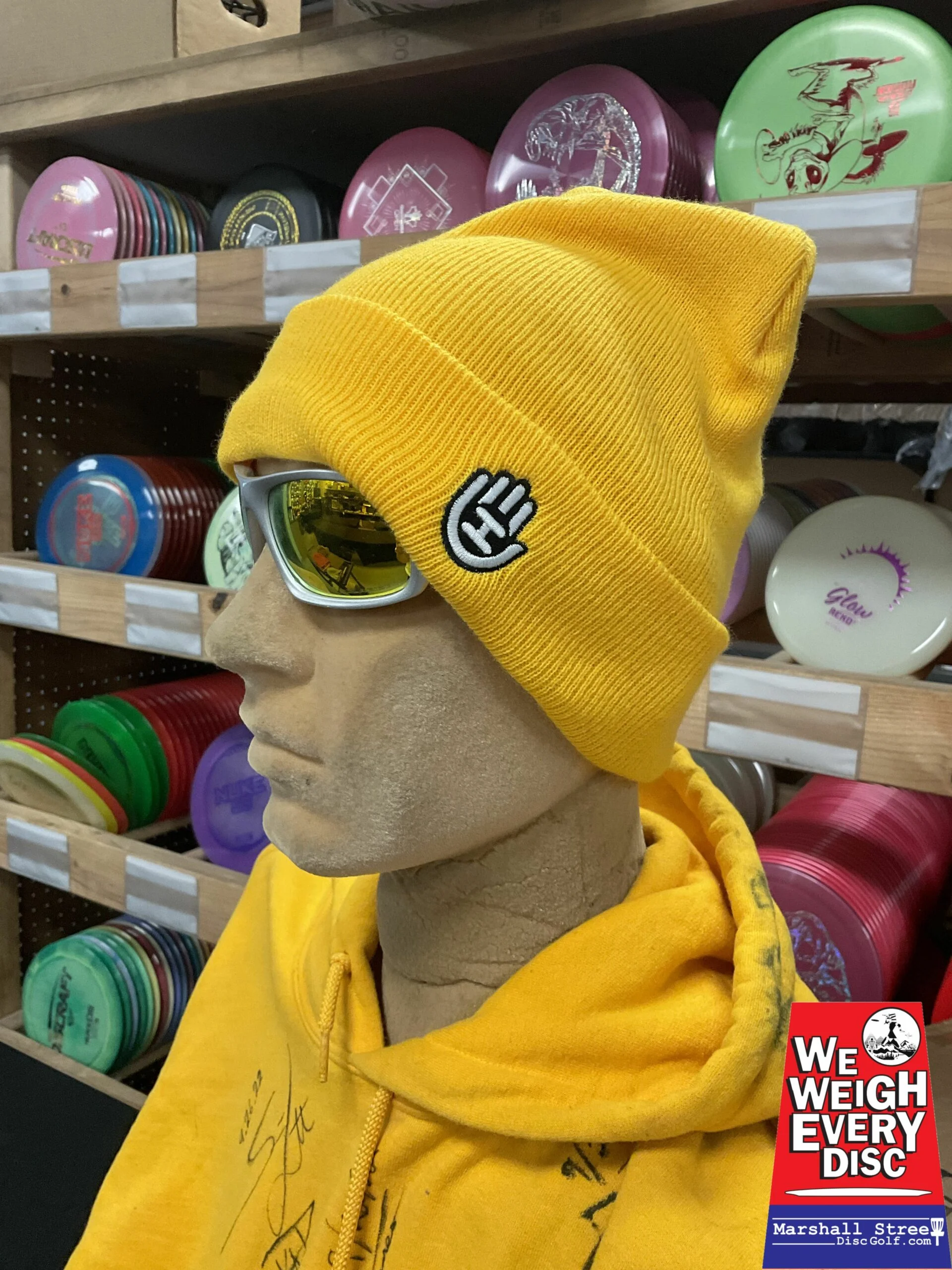 157646 Handeye Supply Co S.O. Cuffed Beanie - Yellow