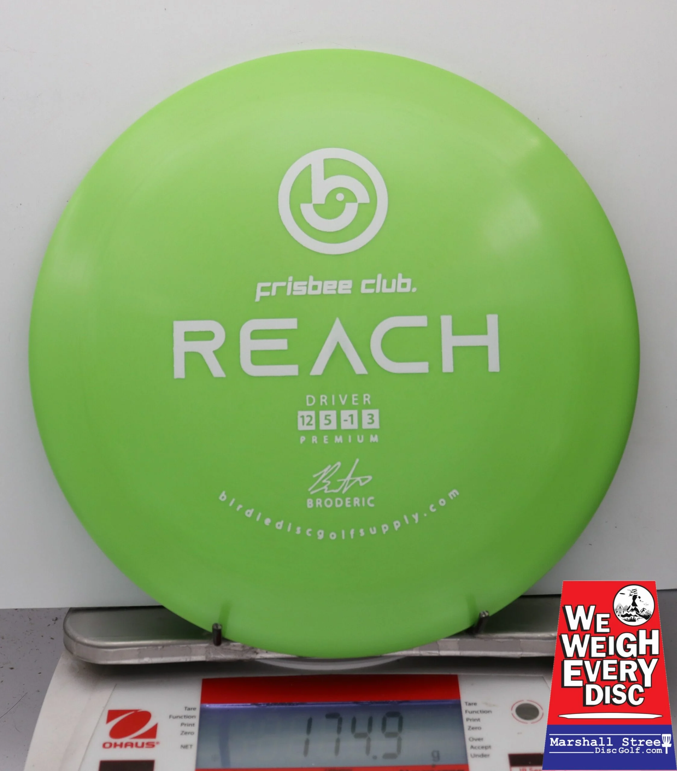 158341 Premium Reach, Frisbee Club Edition - #24 Green, 175