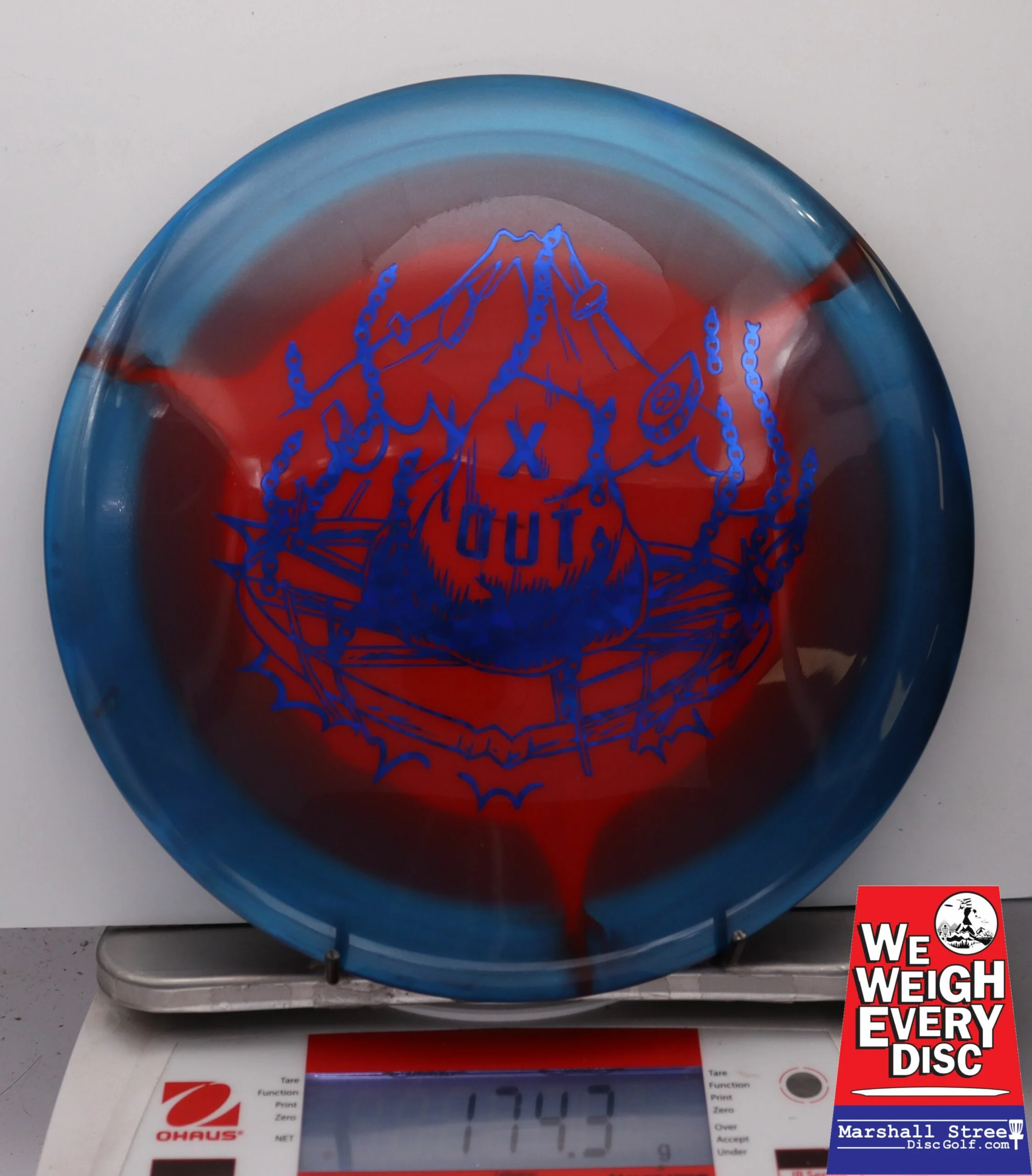 158386 X-Out Halo S-Blend Conqueror - #20 Blu-Red, 174