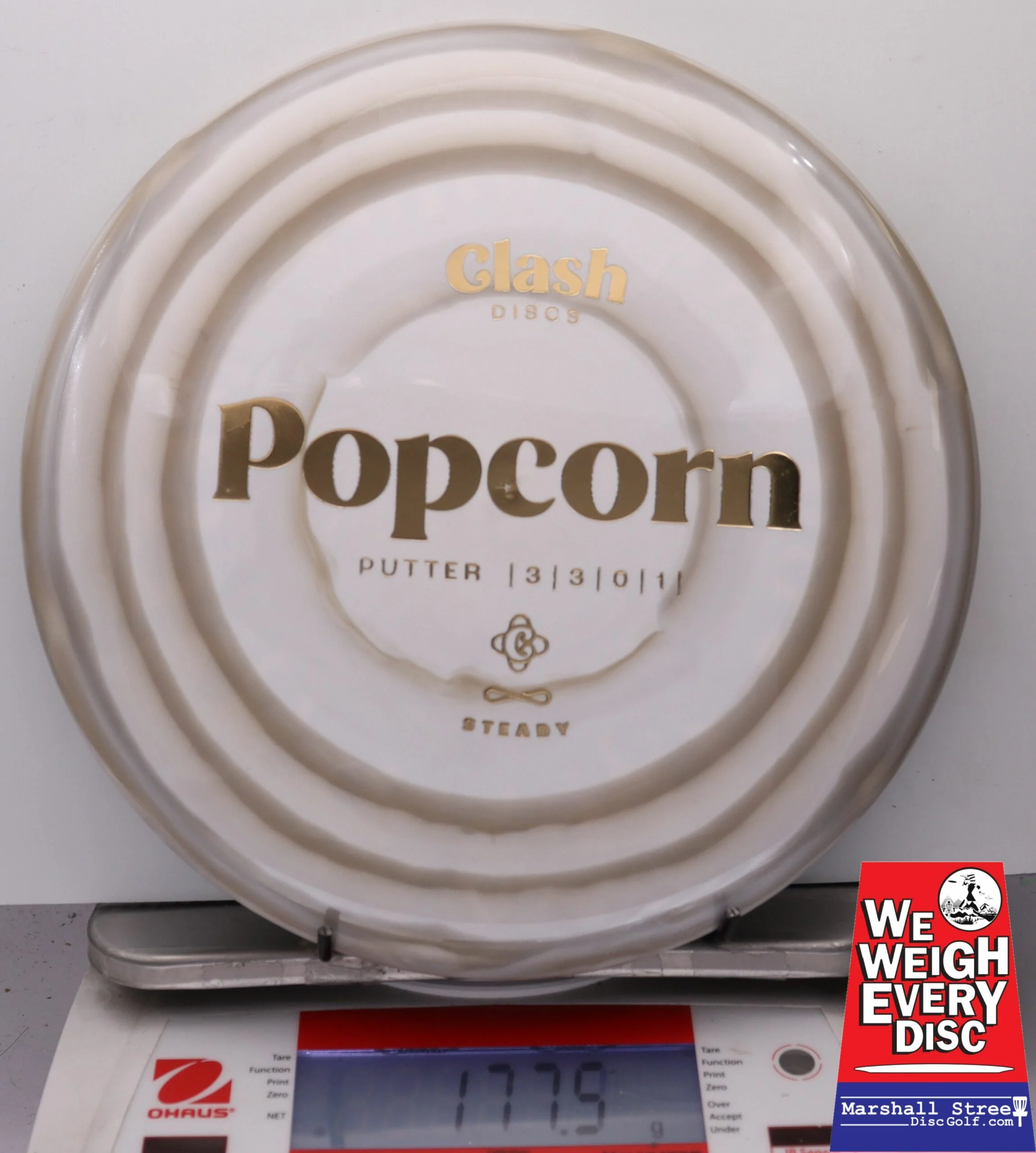 158723 Steady Ring Popcorn - #13 GoldWhite, 178
